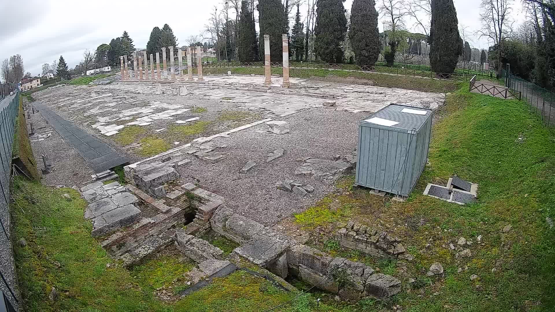 Webcam Foro Romano di Aquileia – Live View of the Ancient Roman Forum