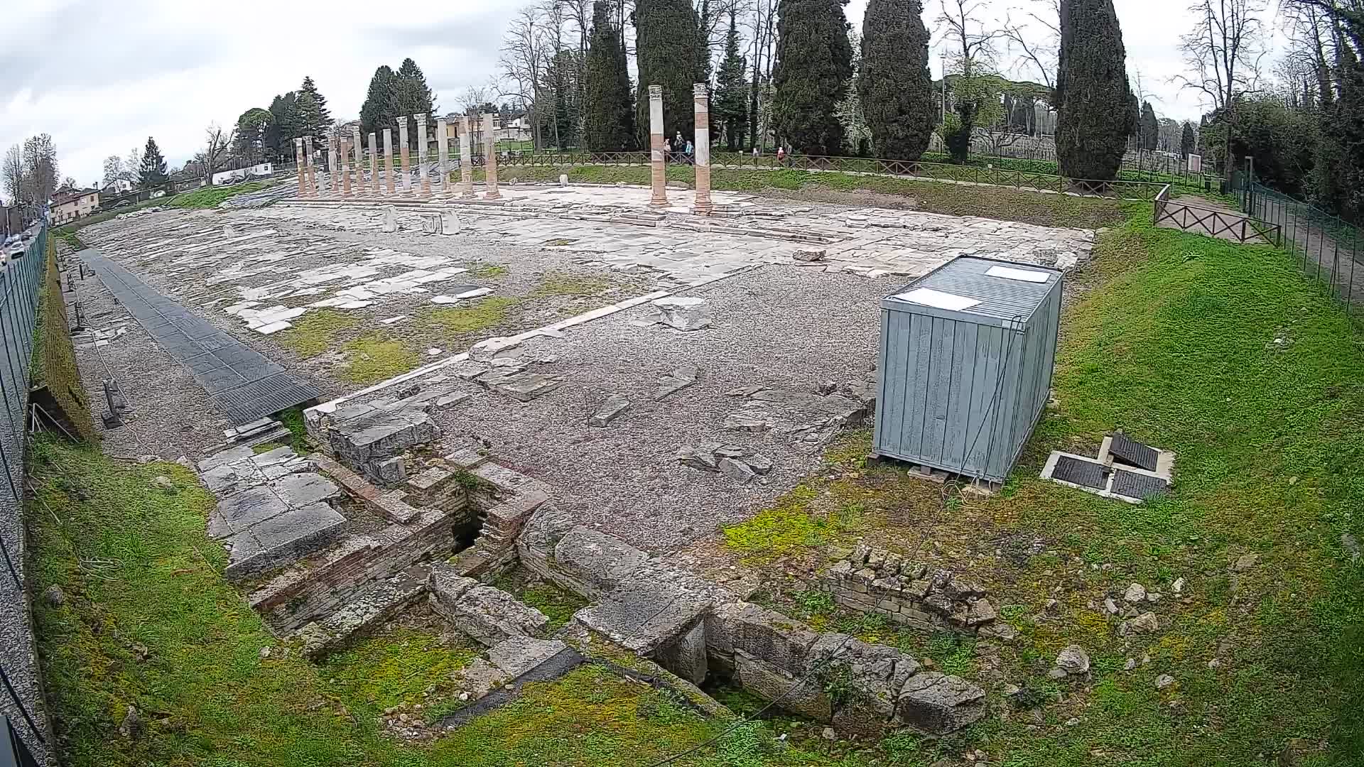 Webcam Foro Romano di Aquileia – Live View of the Ancient Roman Forum