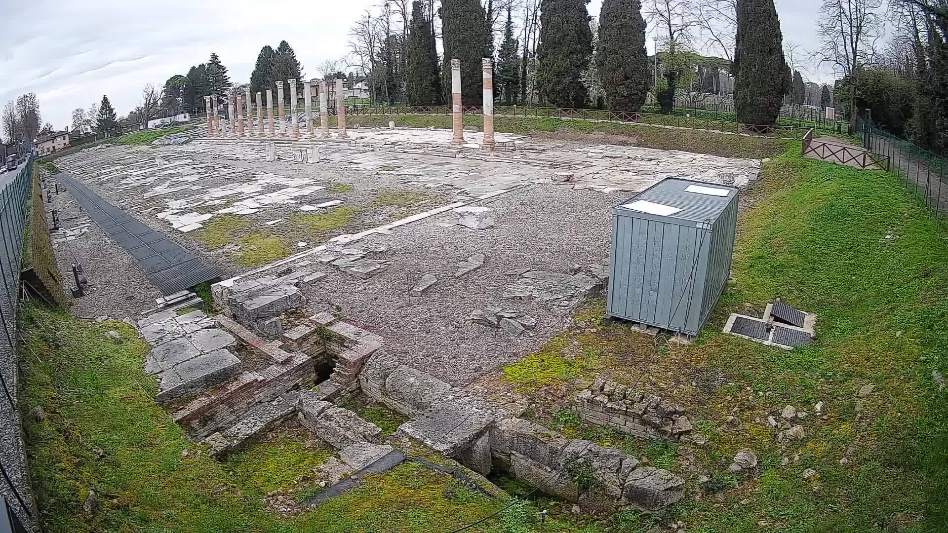 Web kamera Forum Akvileje – Pogled uživo na rimski forum