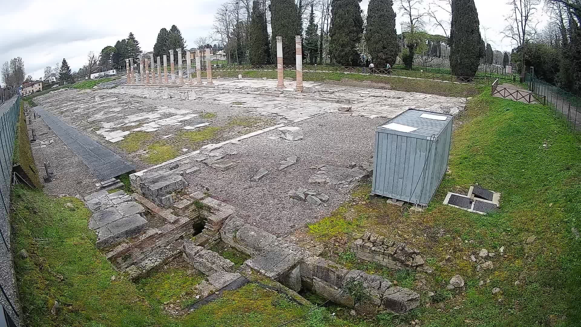 Webcam Forum Romanum von Aquileia – Liveblick auf das antike Zentrum