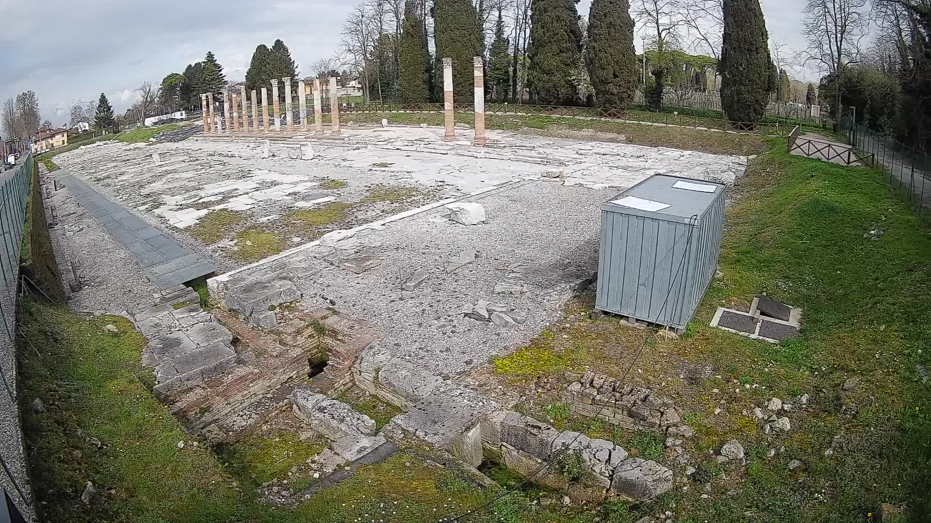 Web kamera Forum Akvileje – Pogled uživo na rimski forum