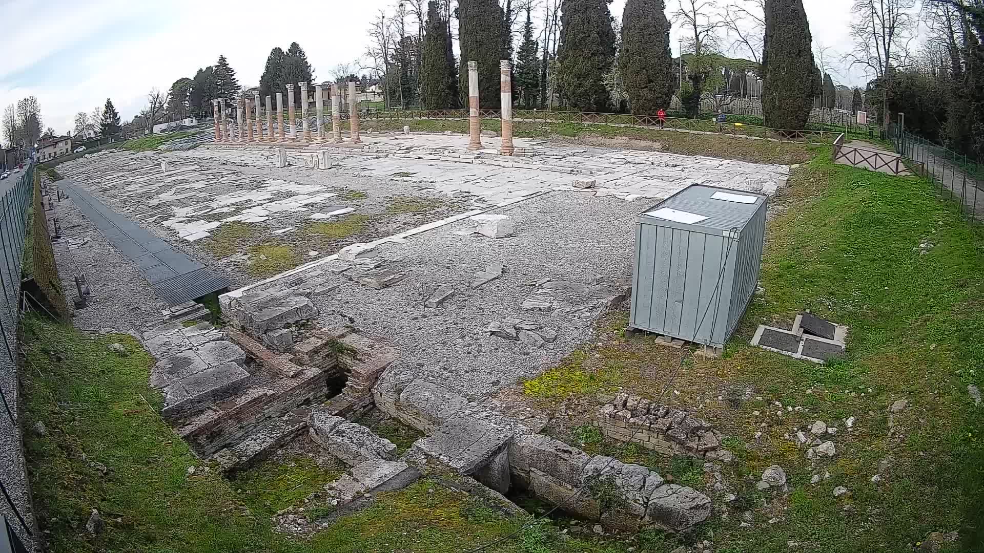 Webcam Forum Romanum von Aquileia – Liveblick auf das antike Zentrum