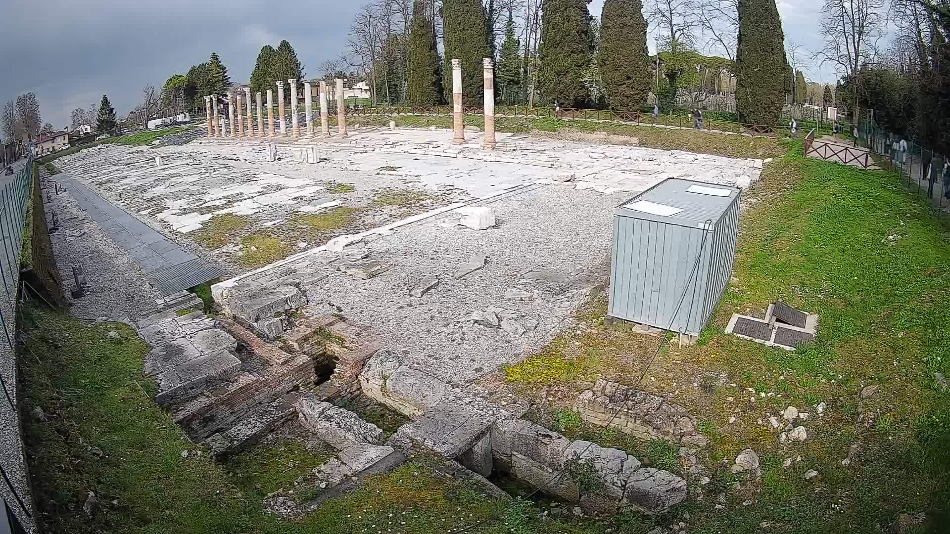 Webcam Foro Romano di Aquileia – Live View of the Ancient Roman Forum