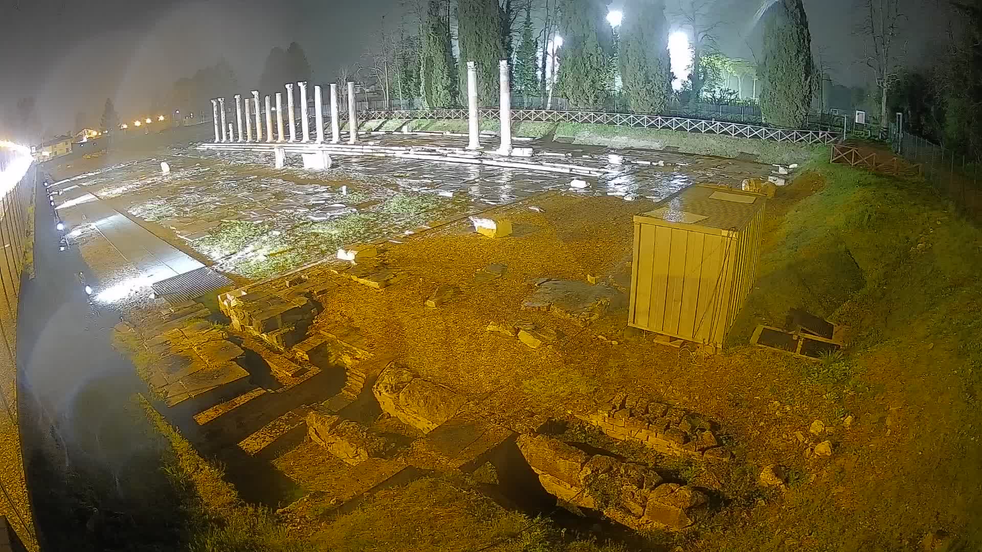Webcam Foro Romano di Aquileia – Live View of the Ancient Roman Forum