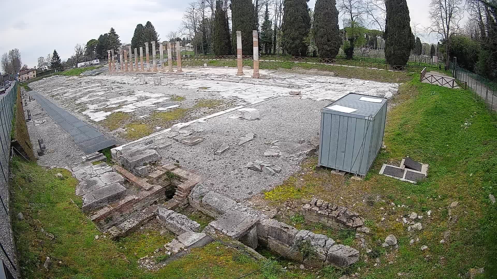 Webcam Foro Romano di Aquileia – Live View of the Ancient Roman Forum