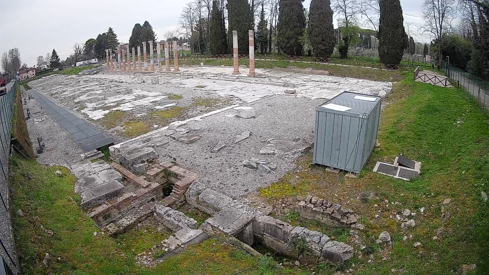 Webcam Foro Romano di Aquileia – Live View of the Ancient Roman Forum