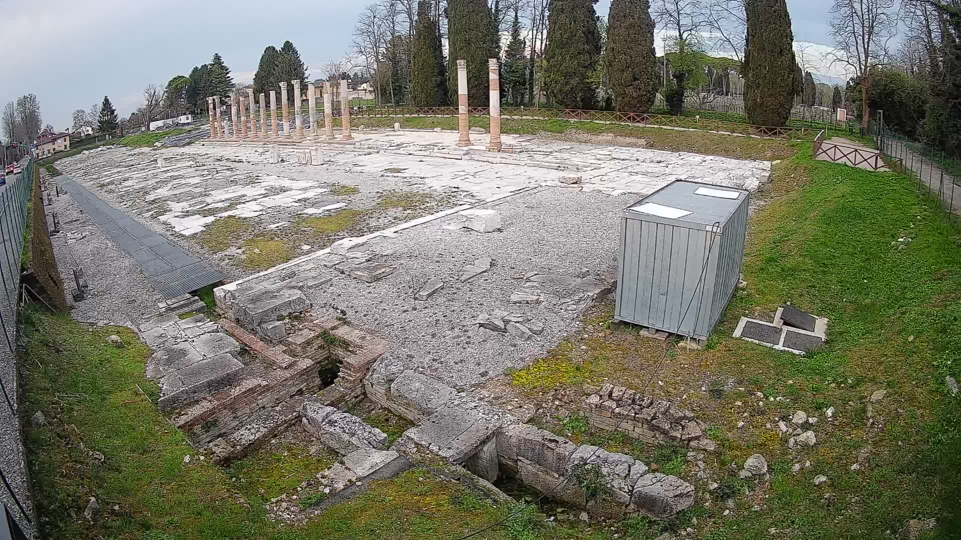 Webcam Foro Romano di Aquileia – Live View of the Ancient Roman Forum