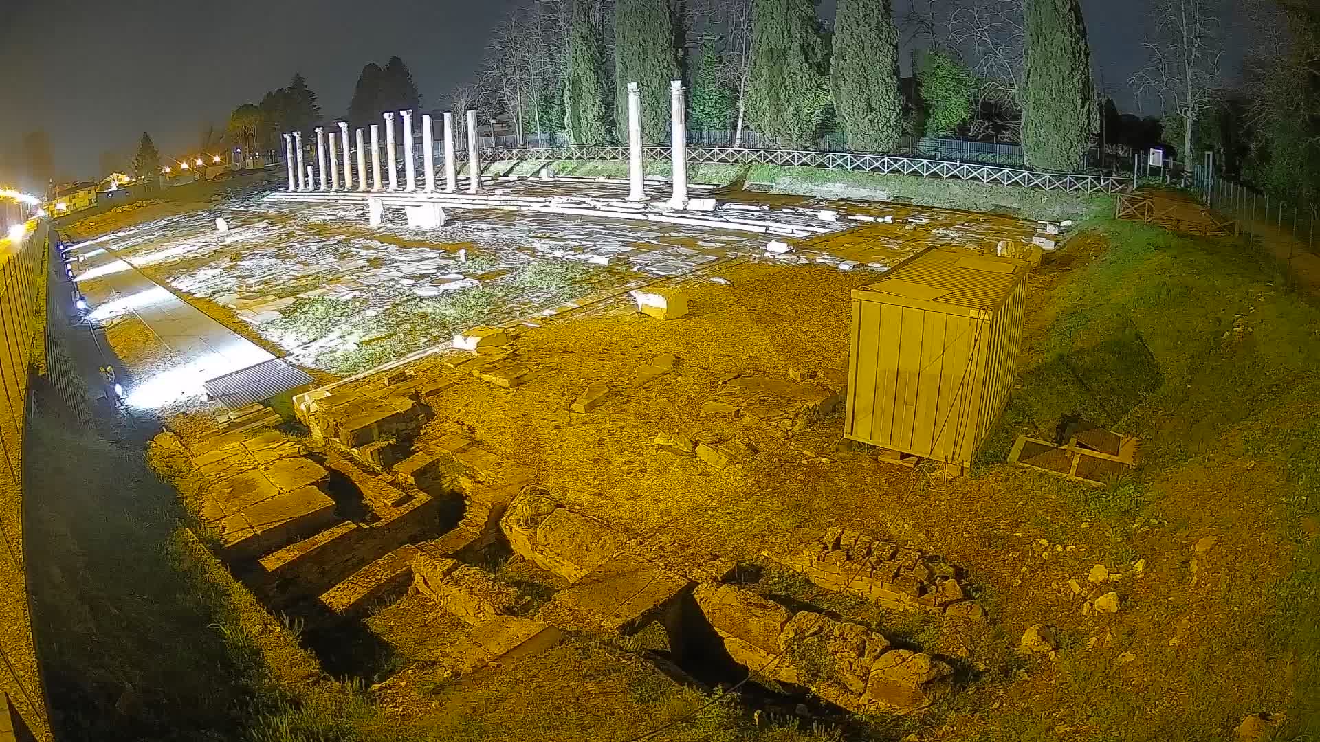 Web kamera Forum Akvileje – Pogled uživo na rimski forum