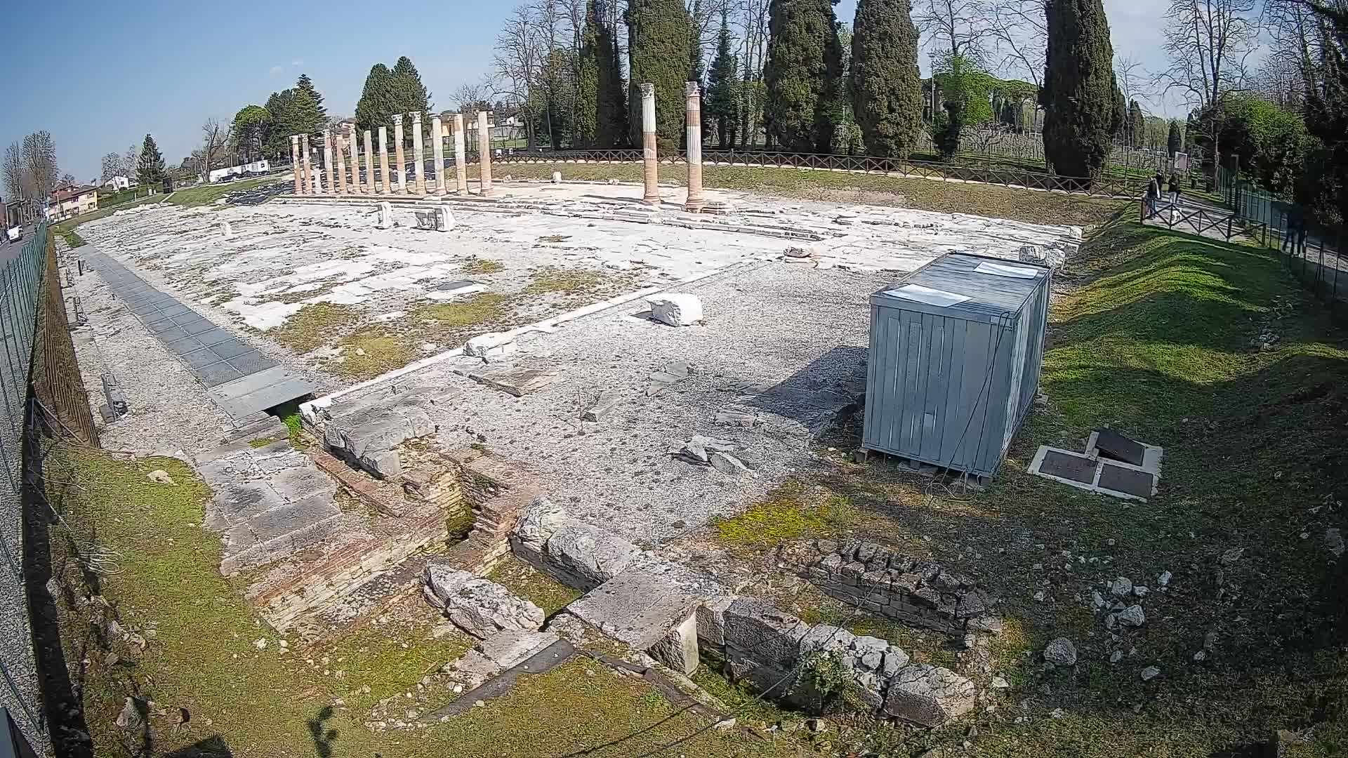 Web kamera Forum Akvileje – Pogled uživo na rimski forum
