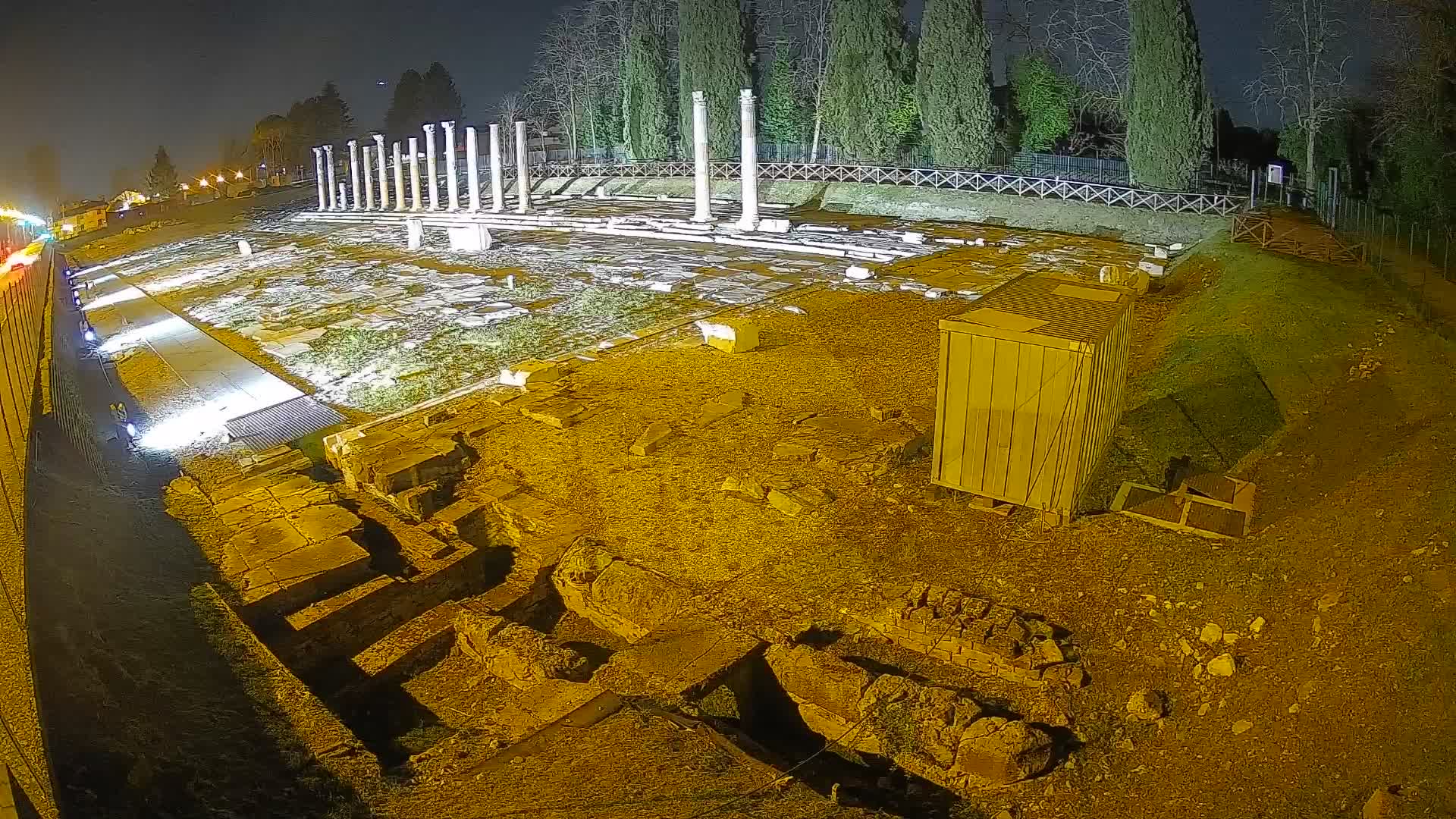Webcam Foro Romano di Aquileia – Live View of the Ancient Roman Forum