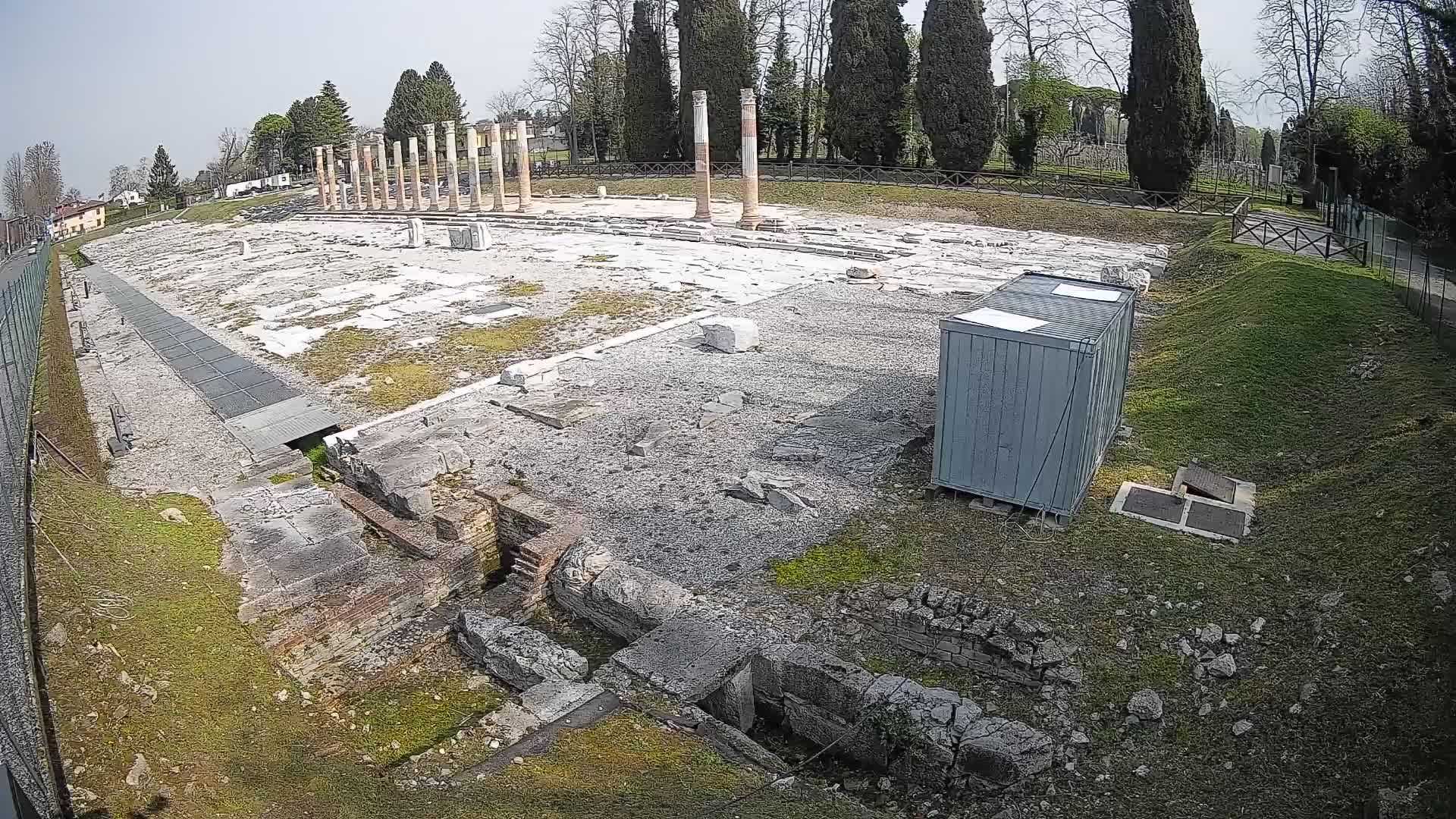 Webcam Foro Romano di Aquileia – Live View of the Ancient Roman Forum