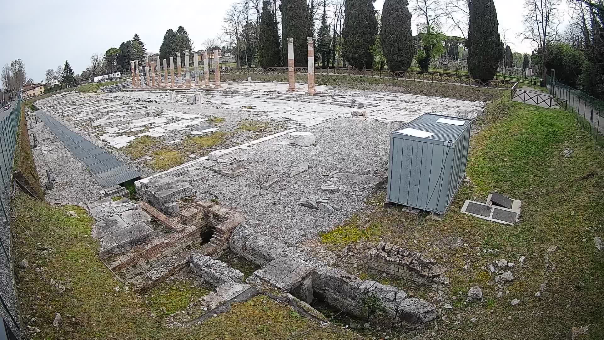 Webcam Foro Romano di Aquileia – Live View of the Ancient Roman Forum