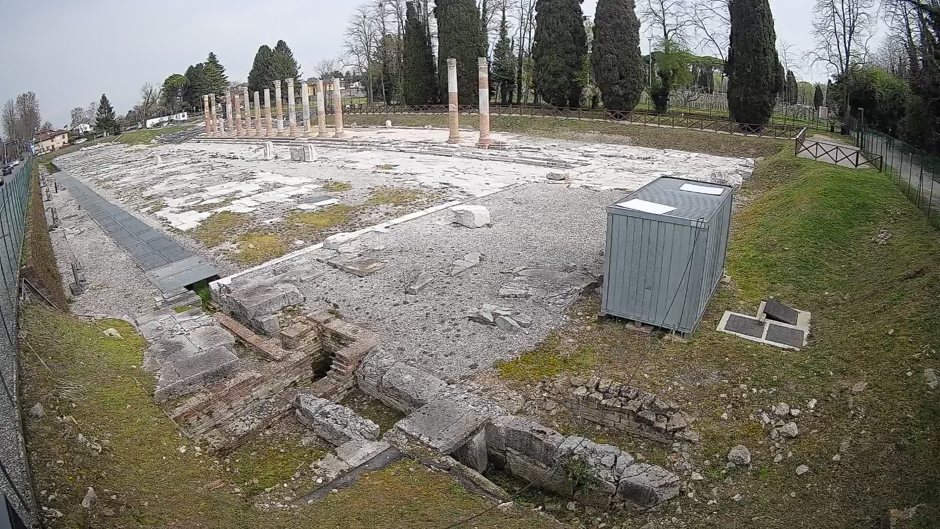 Webcam Forum Romanum von Aquileia – Liveblick auf das antike Zentrum