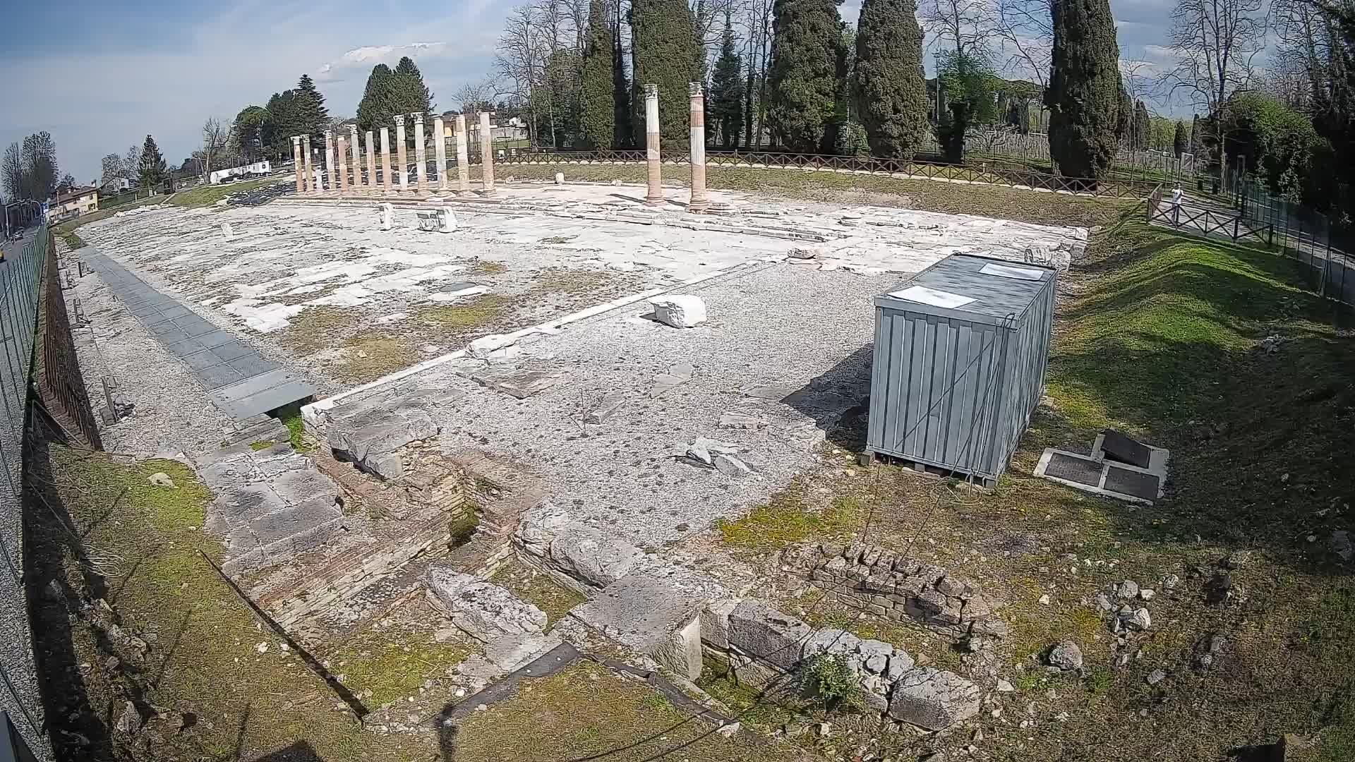 Webcam Foro Romano di Aquileia – Live View of the Ancient Roman Forum