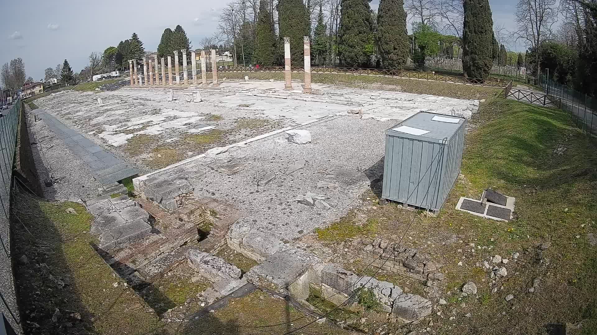 Webcam Foro Romano di Aquileia – Live View of the Ancient Roman Forum