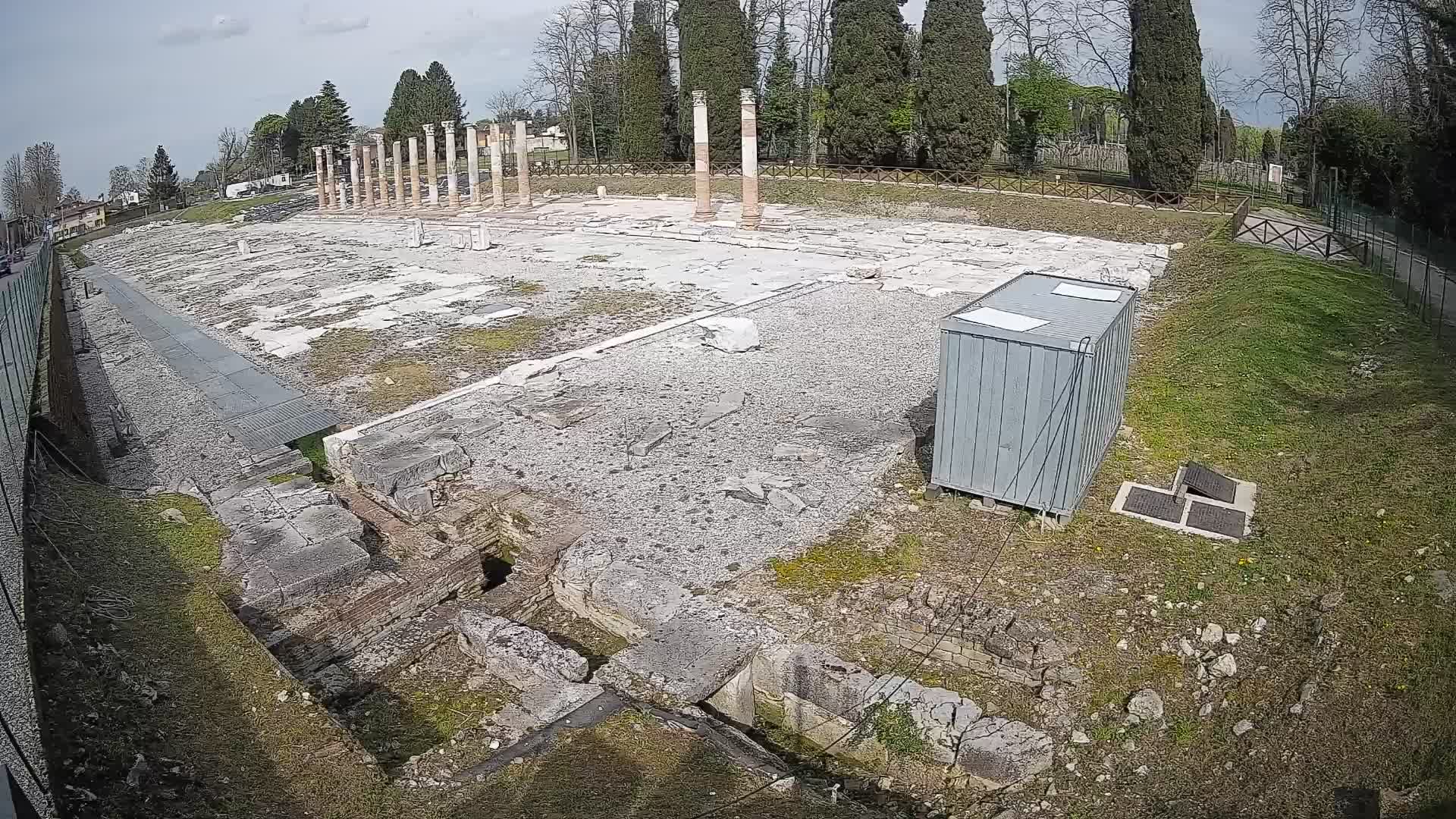 Webcam Foro Romano di Aquileia – Live View of the Ancient Roman Forum