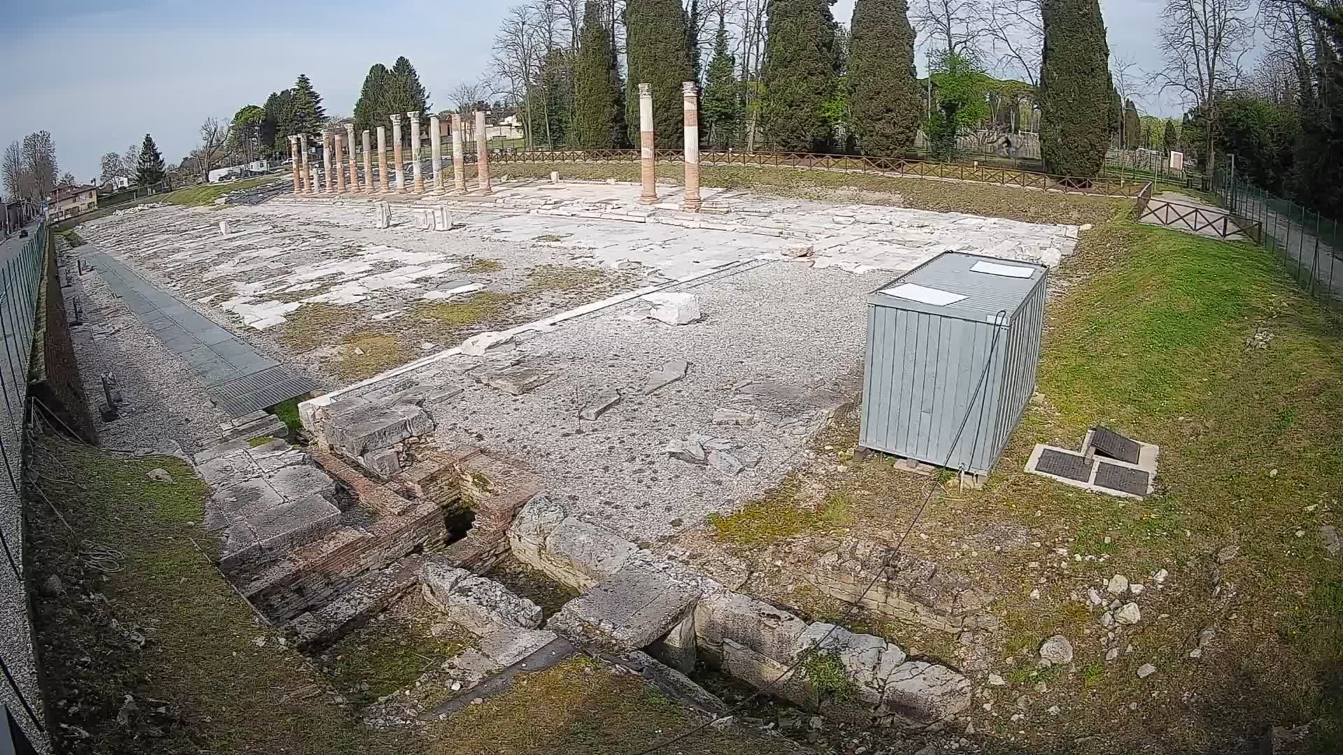 Webcam Forum Romanum von Aquileia – Liveblick auf das antike Zentrum