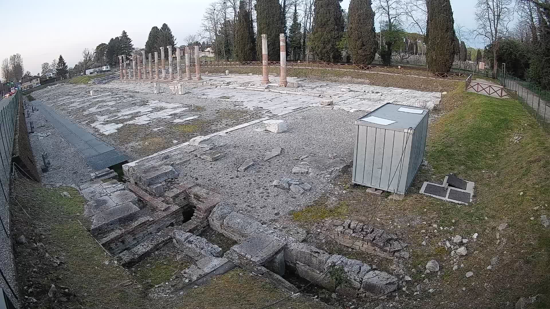 Webcam Foro Romano di Aquileia – Live View of the Ancient Roman Forum
