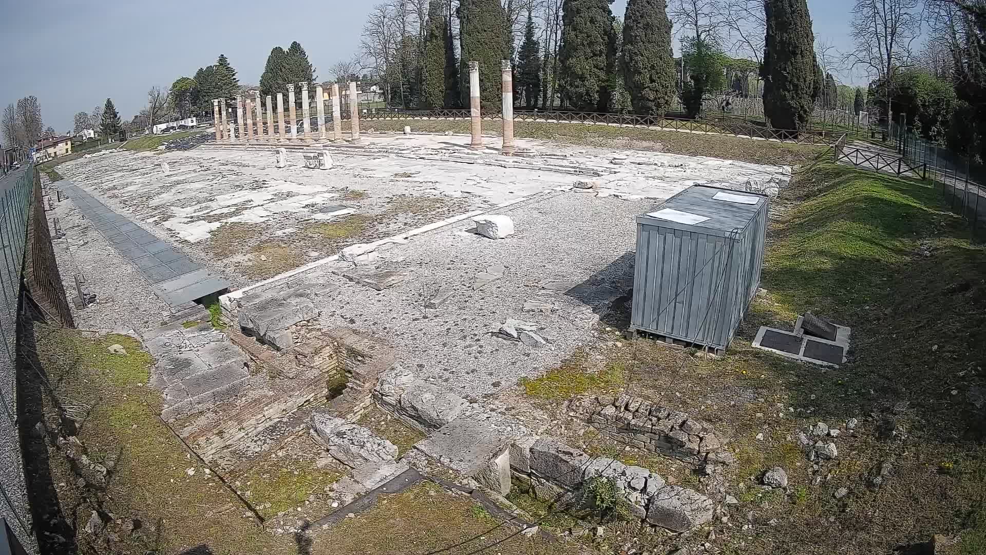 Webcam Foro Romano di Aquileia – Live View of the Ancient Roman Forum