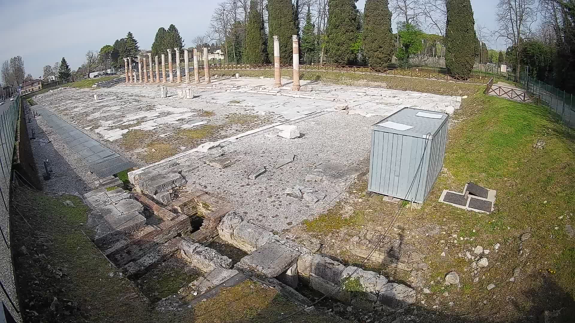 Webcam Foro Romano di Aquileia – Live View of the Ancient Roman Forum