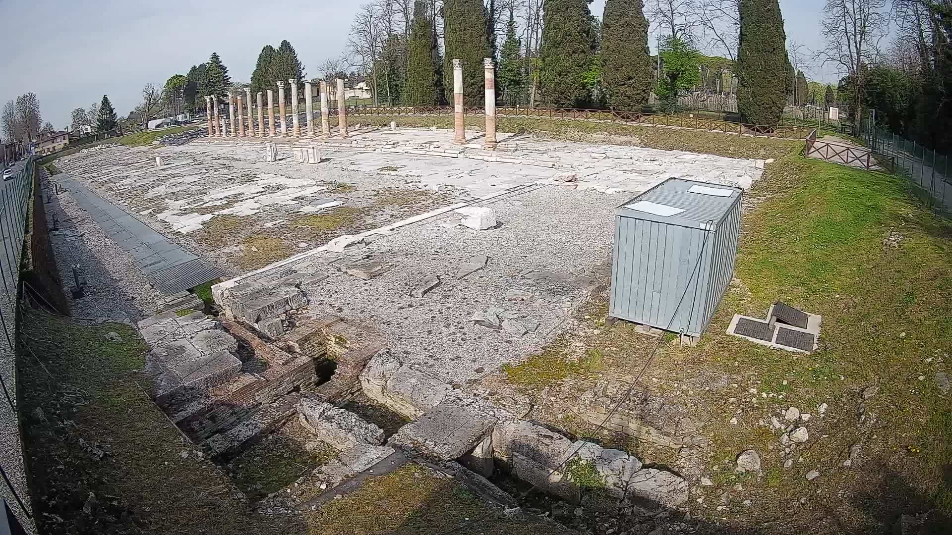 Webcam Foro Romano di Aquileia – Live View of the Ancient Roman Forum