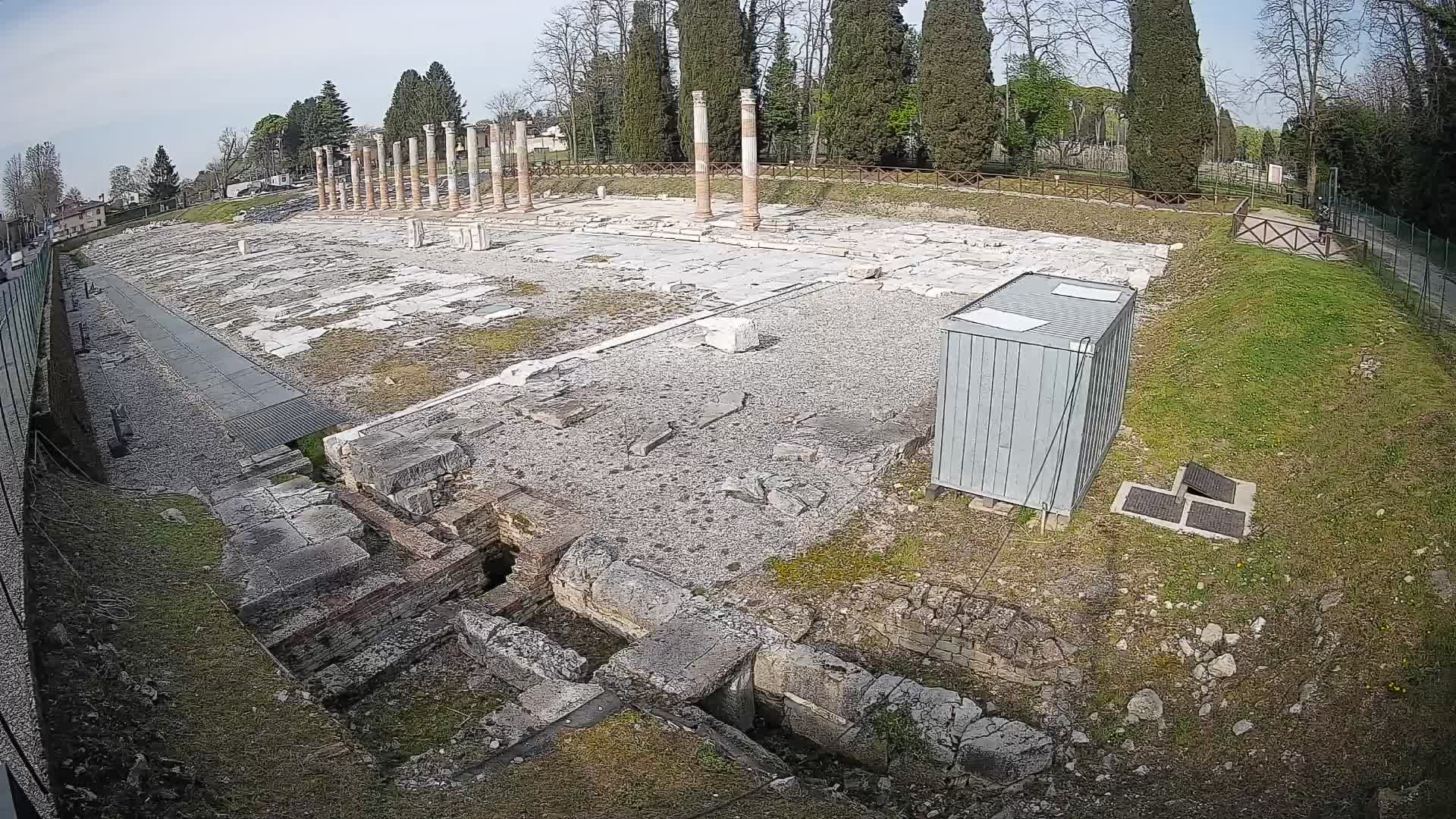 Webcam Foro Romano di Aquileia – Live View of the Ancient Roman Forum