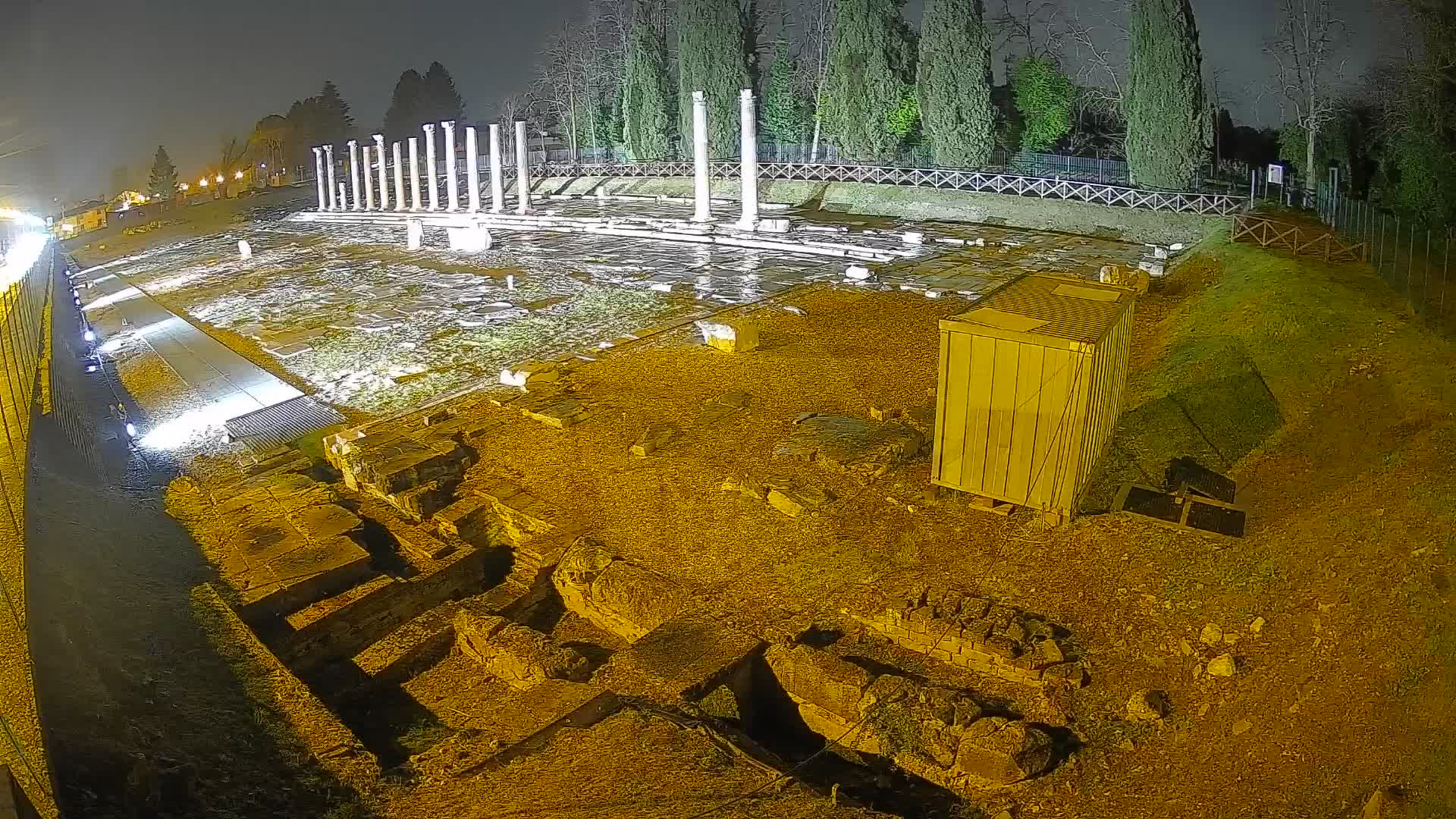 Webcam Foro Romano di Aquileia – Live View of the Ancient Roman Forum