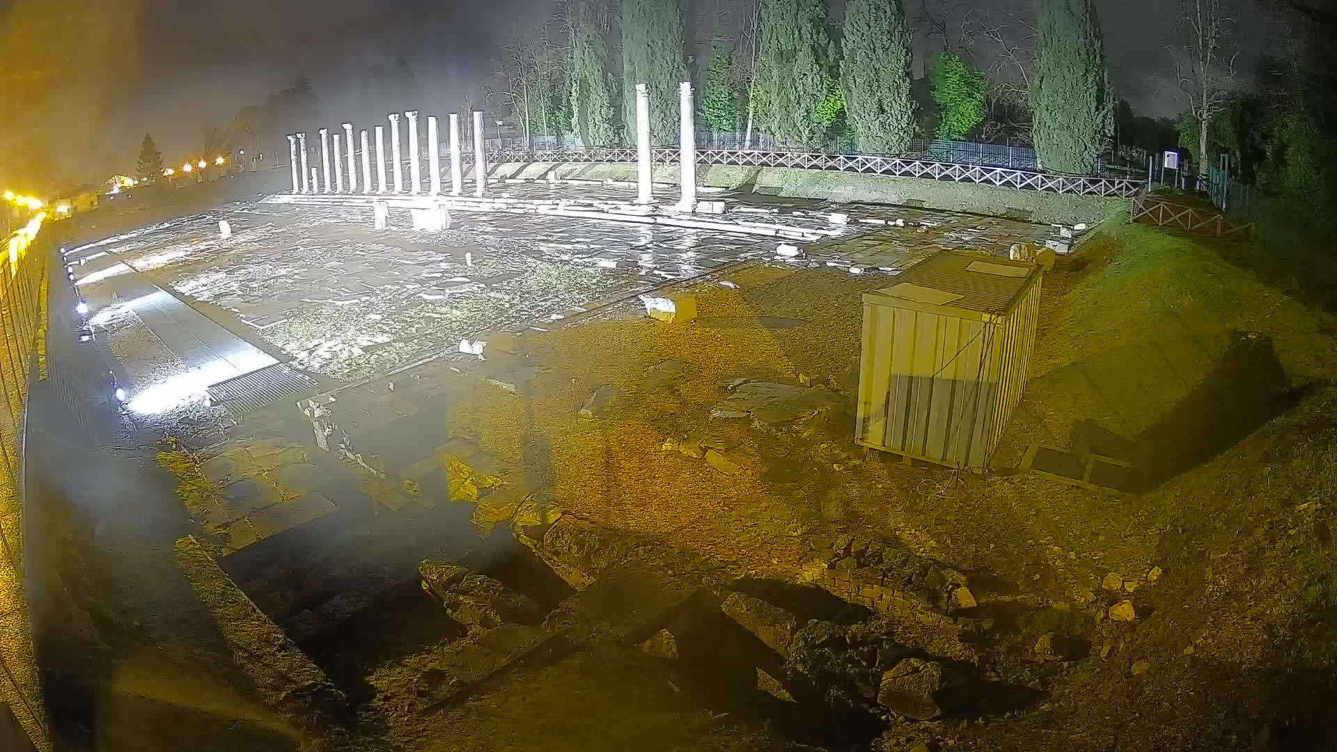 Webcam Foro Romano di Aquileia – Live View of the Ancient Roman Forum