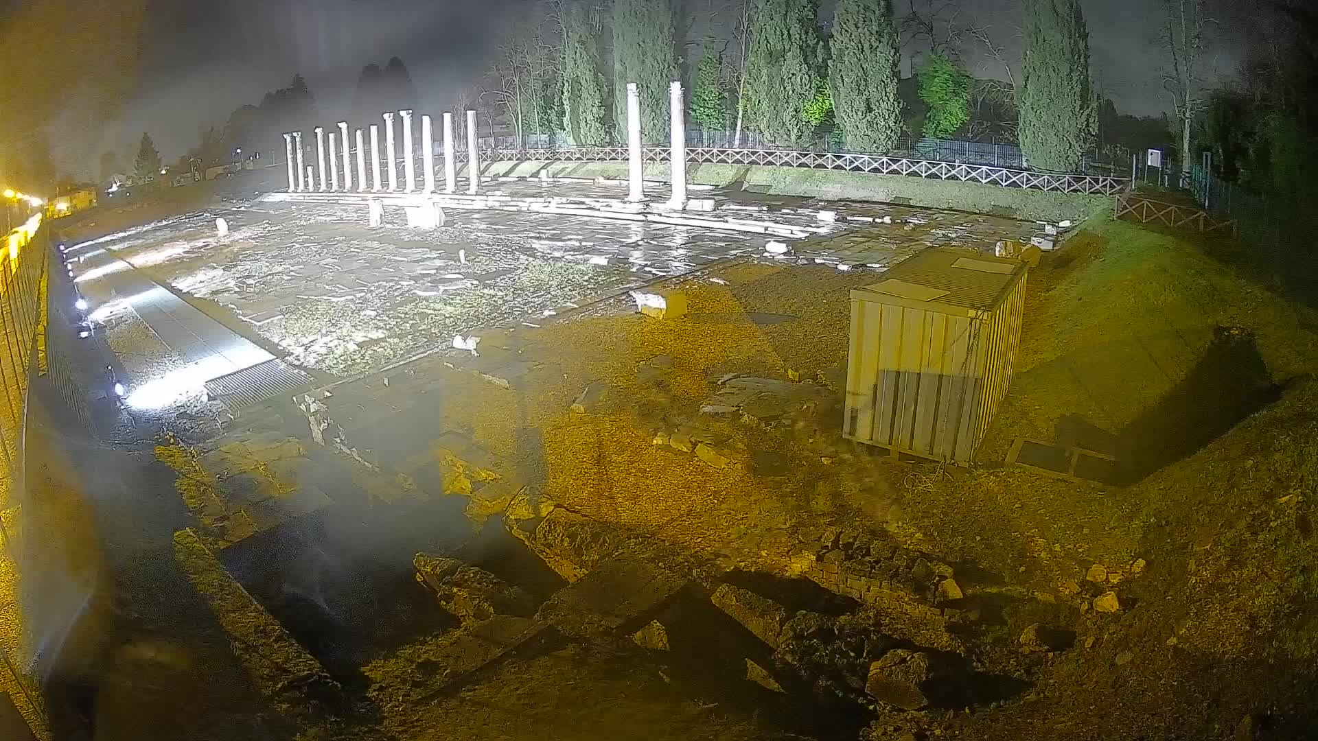 Webcam Foro Romano di Aquileia – Live View of the Ancient Roman Forum