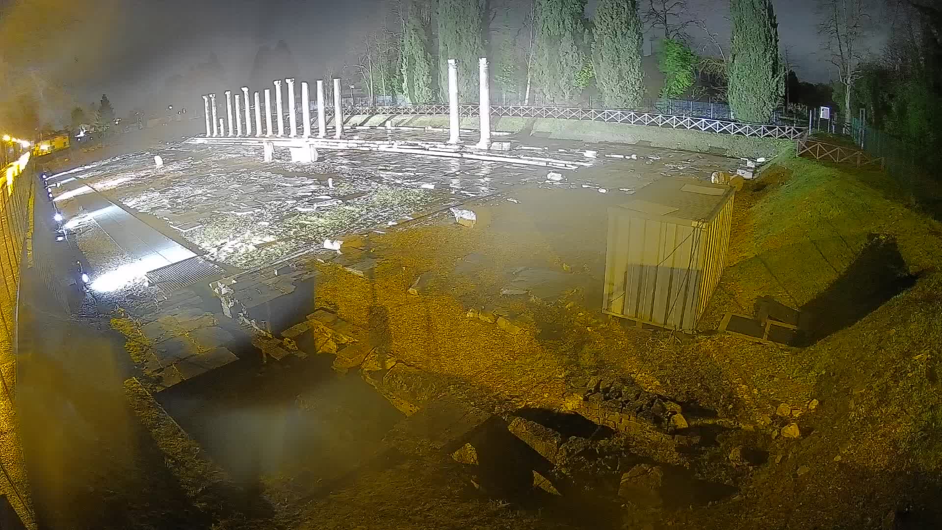 Web kamera Forum Akvileje – Pogled uživo na rimski forum