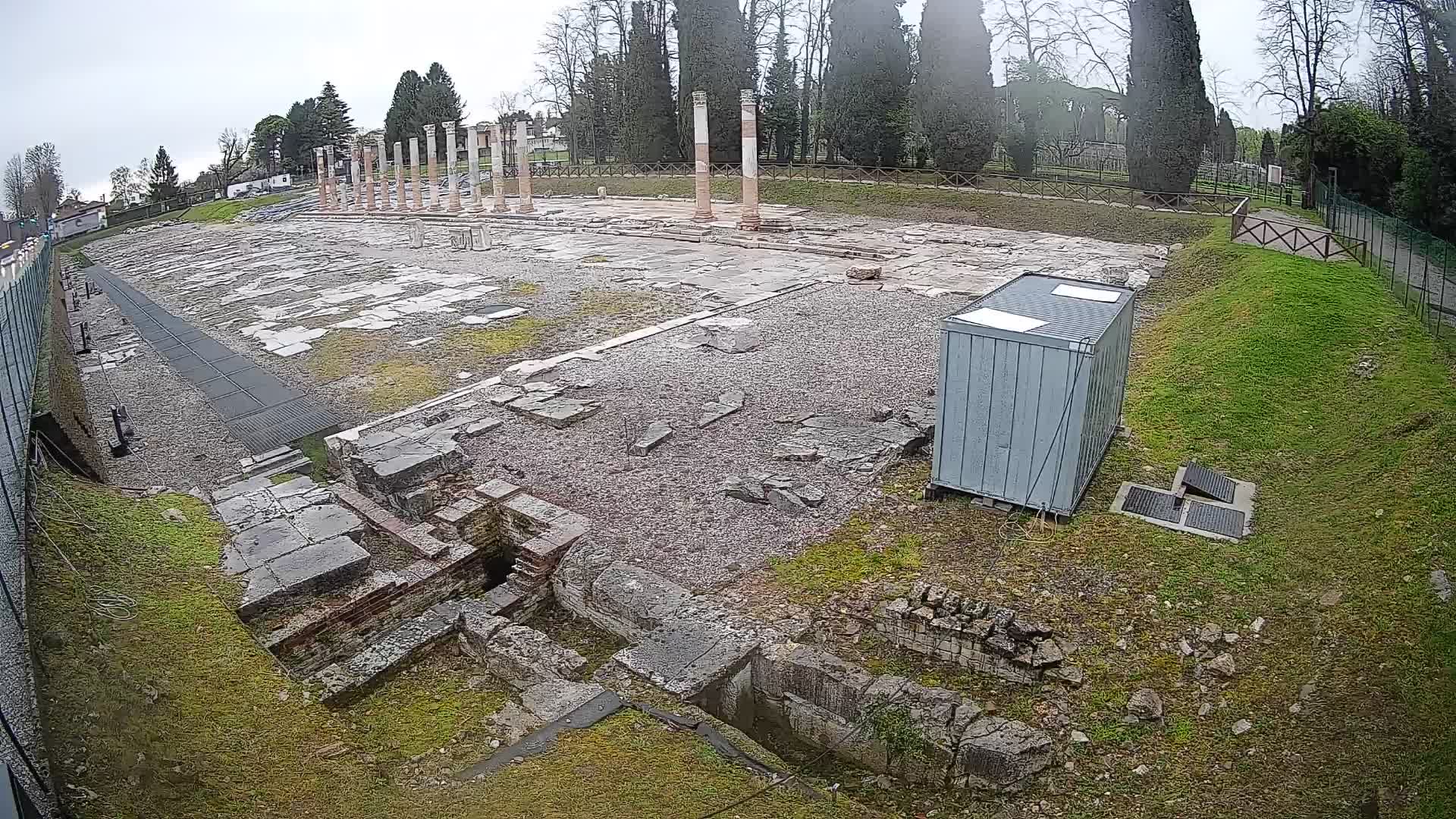 Webcam Foro Romano di Aquileia – Live View of the Ancient Roman Forum