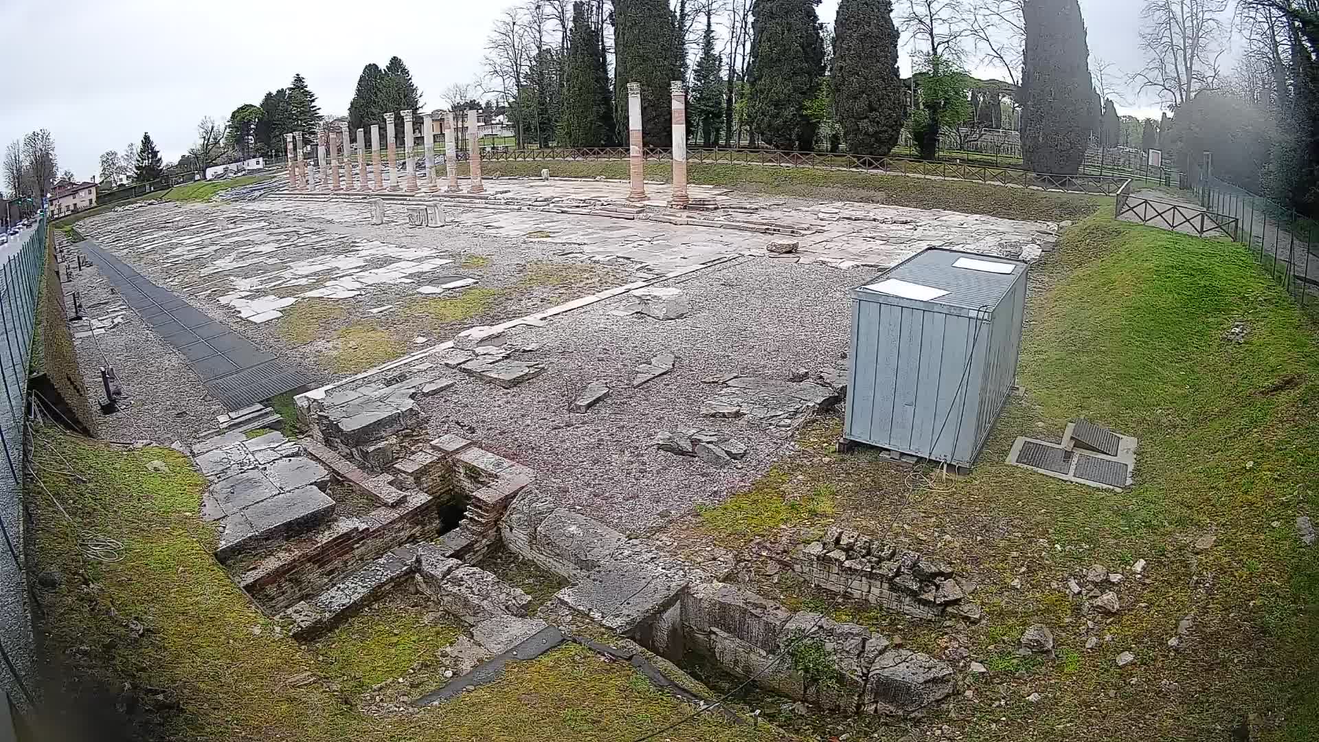 Webcam Foro Romano di Aquileia – Live View of the Ancient Roman Forum