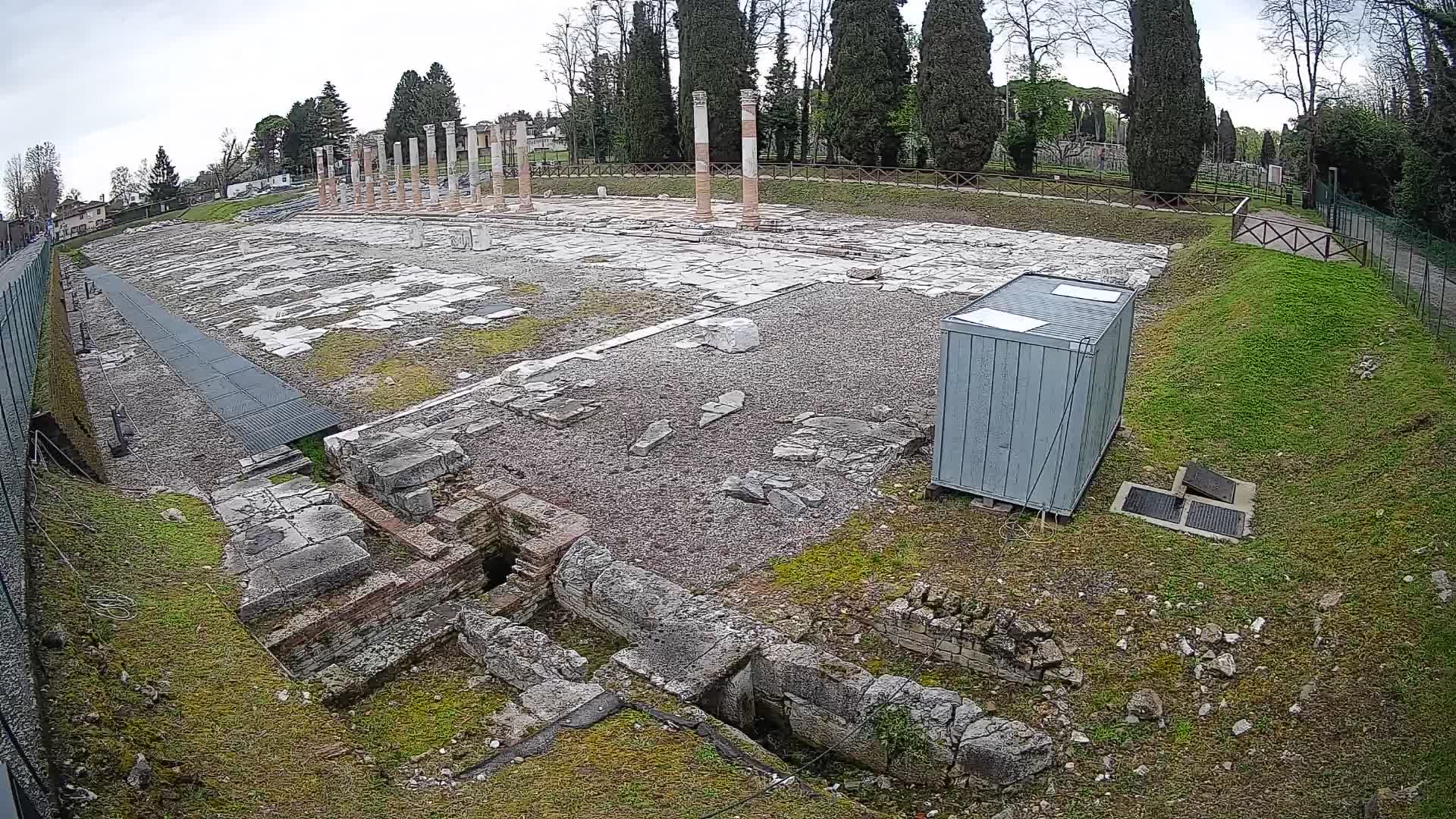 Webcam Foro Romano di Aquileia – Live View of the Ancient Roman Forum