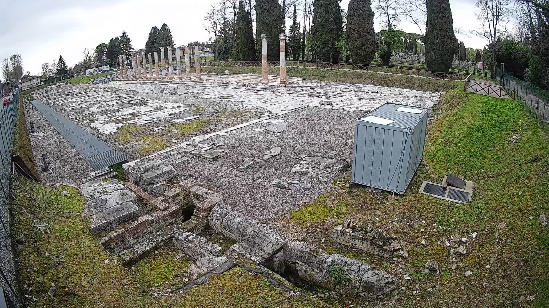 Webcam Foro Romano di Aquileia – Live View of the Ancient Roman Forum