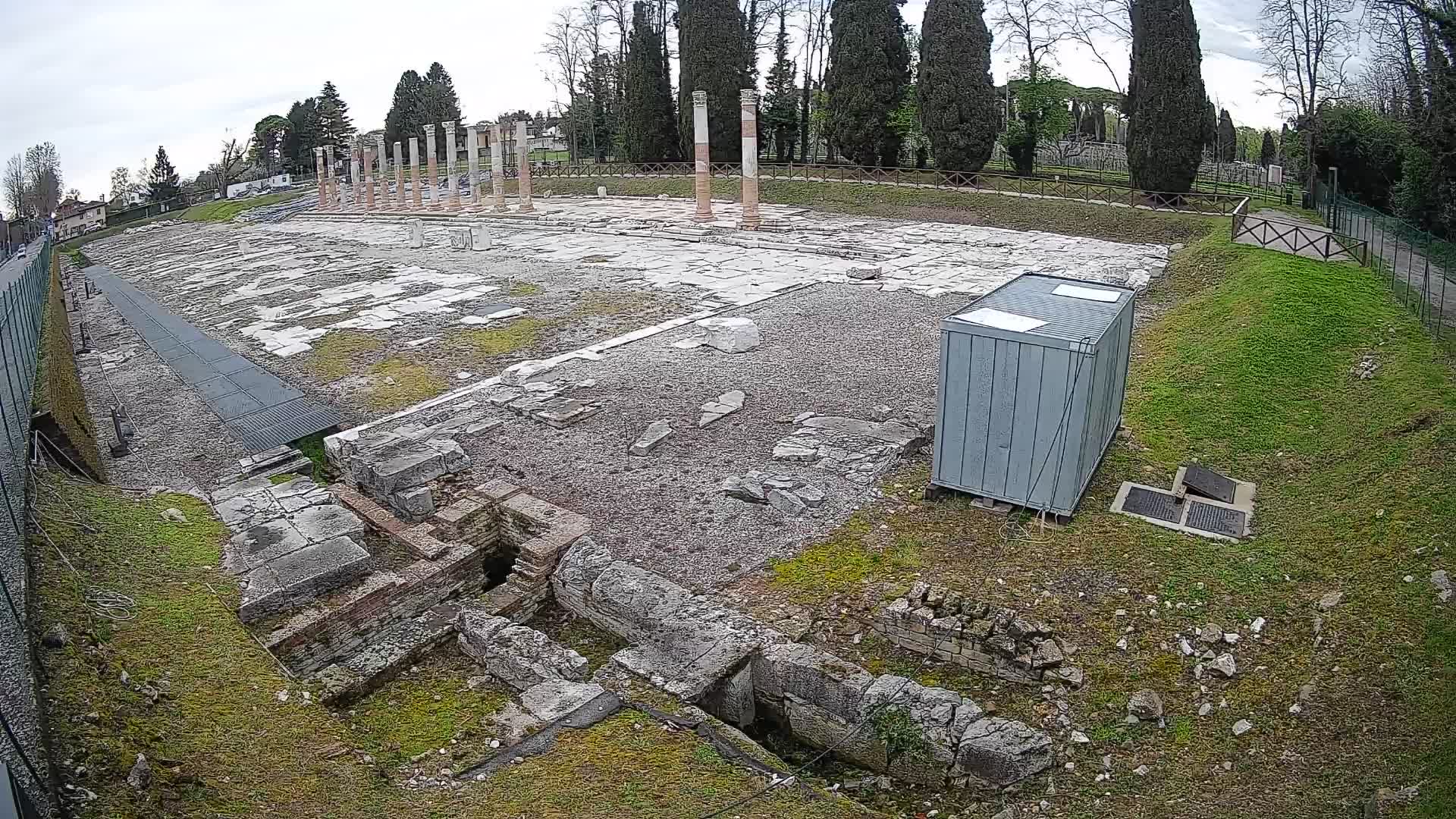 Web kamera Forum Akvileje – Pogled uživo na rimski forum