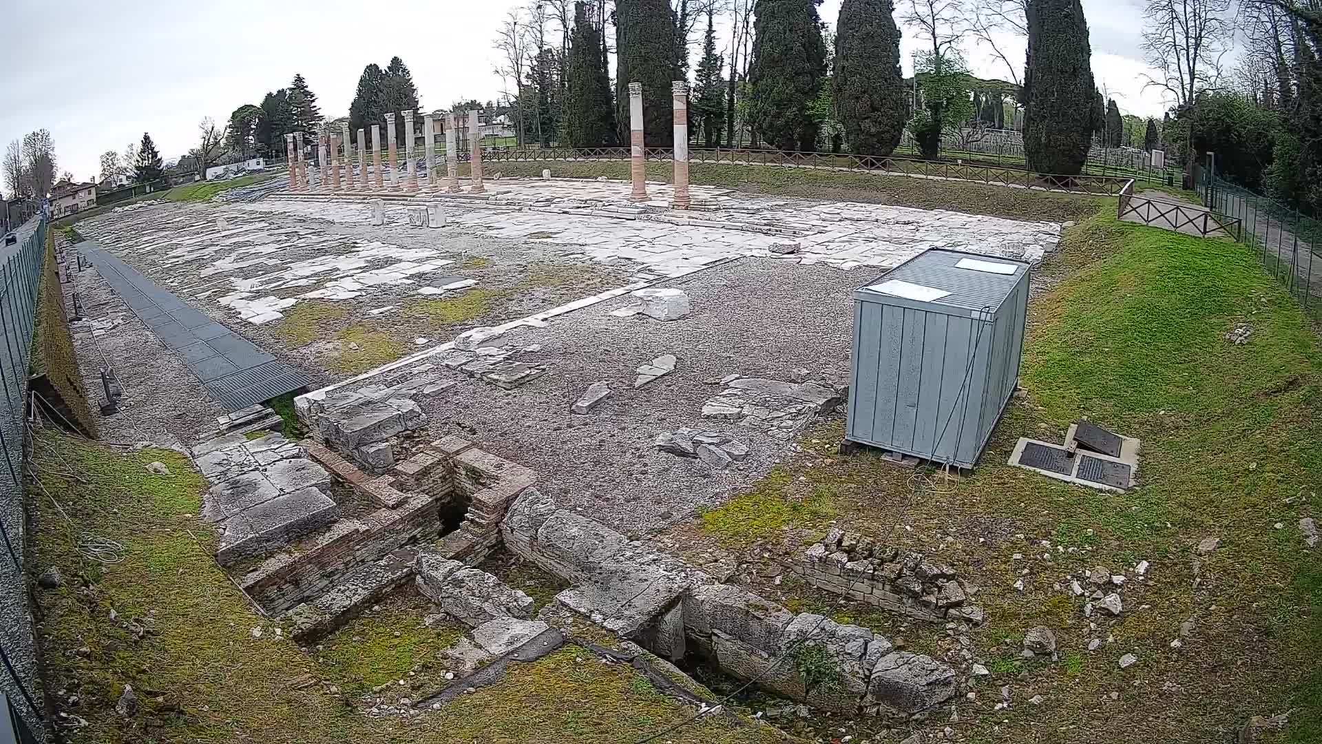 Web kamera Forum Akvileje – Pogled uživo na rimski forum