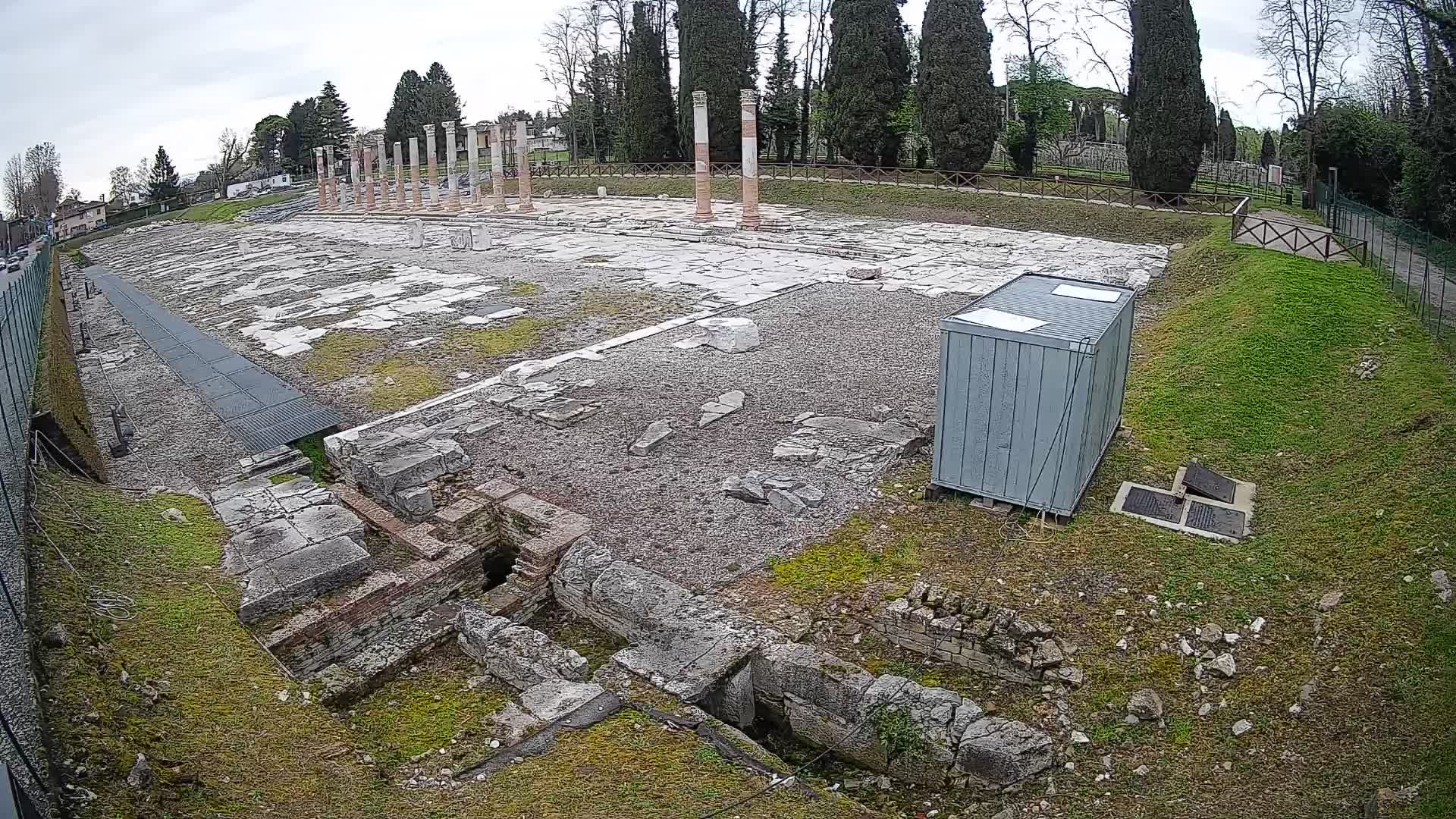 Web kamera Forum Akvileje – Pogled uživo na rimski forum