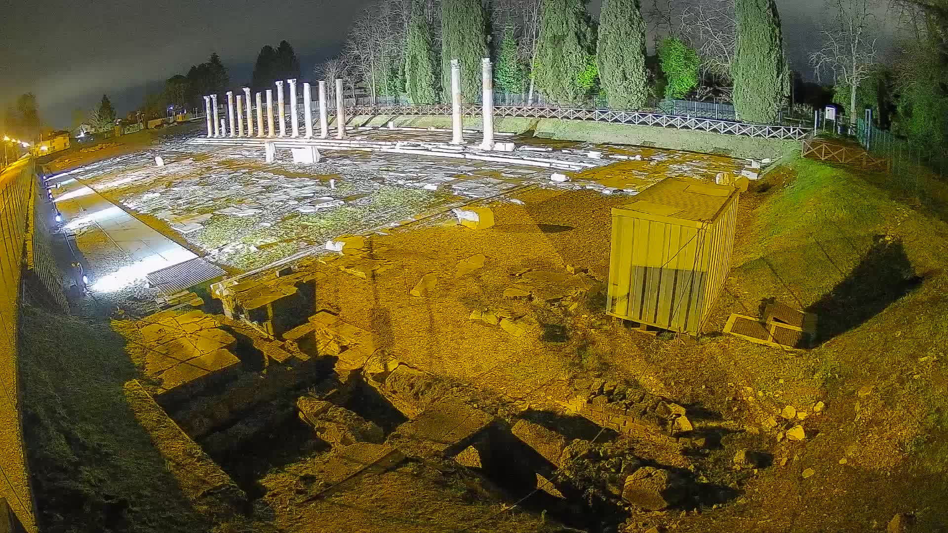 Web kamera Forum Akvileje – Pogled uživo na rimski forum