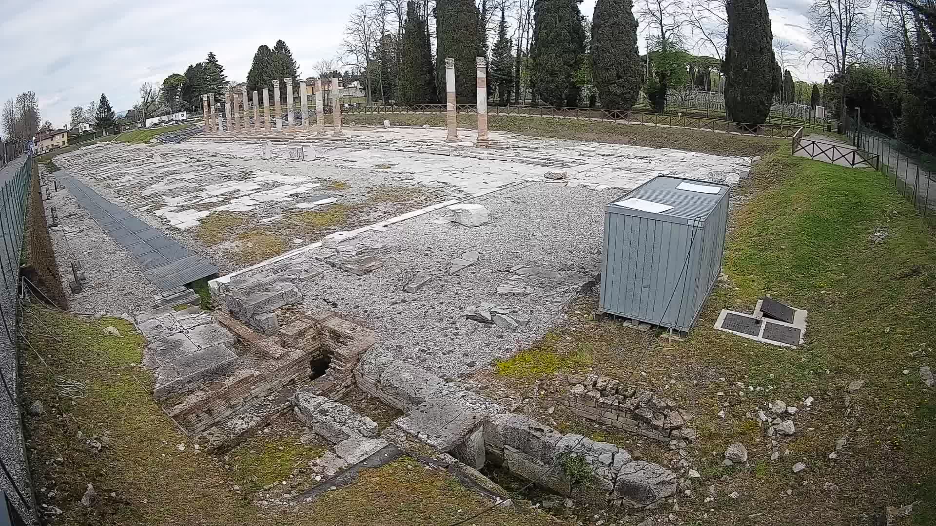 Webcam Foro Romano di Aquileia – Live View of the Ancient Roman Forum