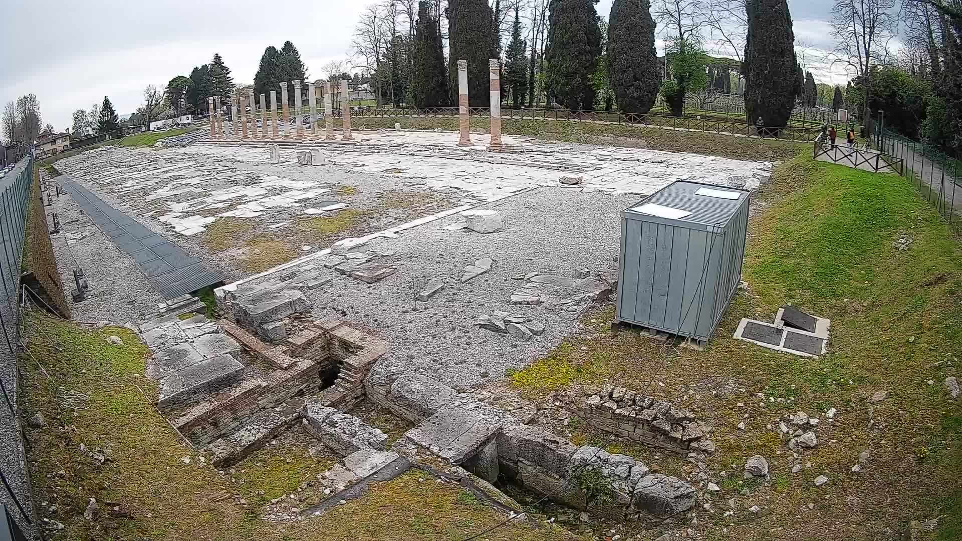 Webcam Foro Romano di Aquileia – Live View of the Ancient Roman Forum