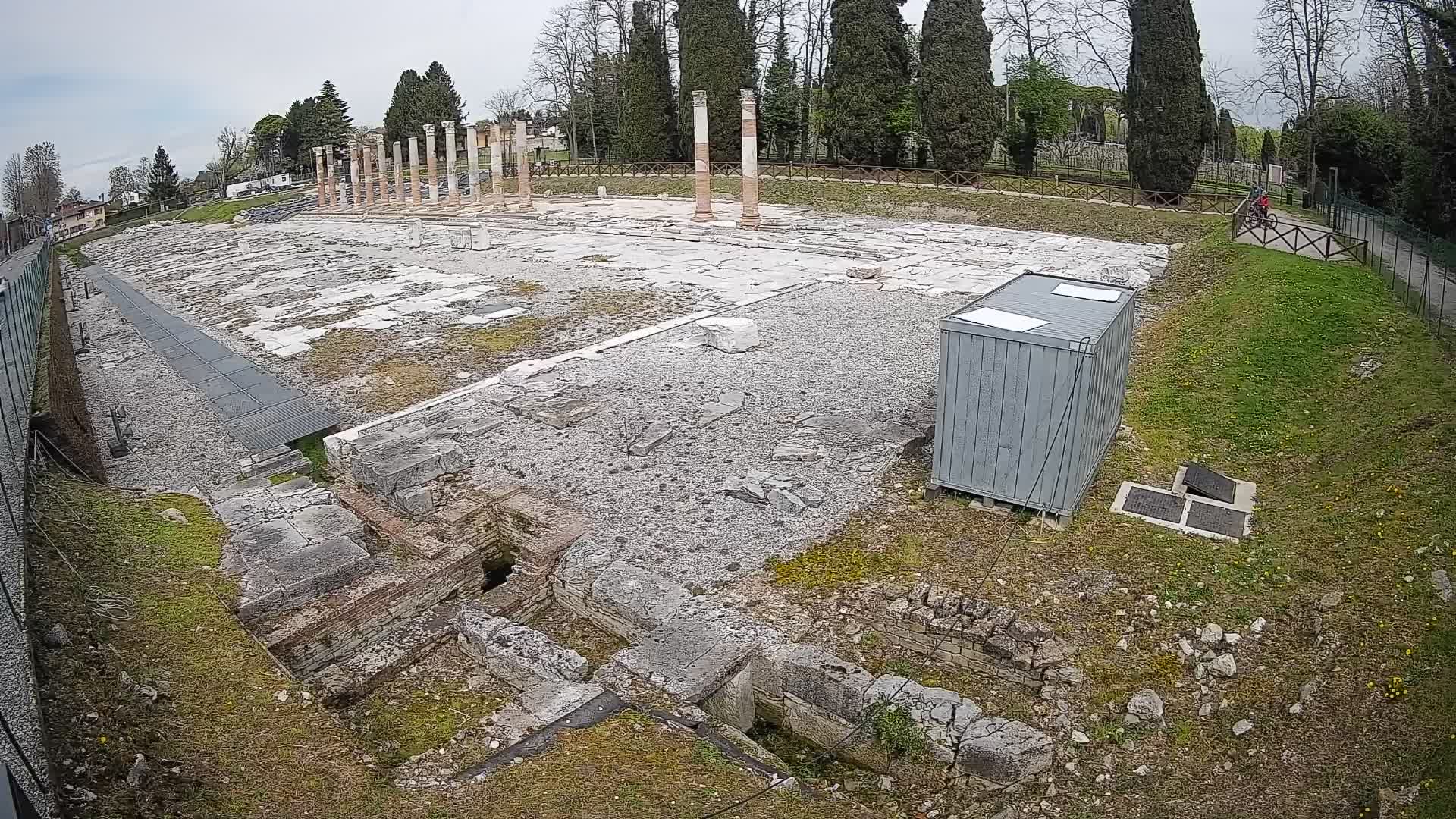Webcam Foro Romano di Aquileia – Live View of the Ancient Roman Forum