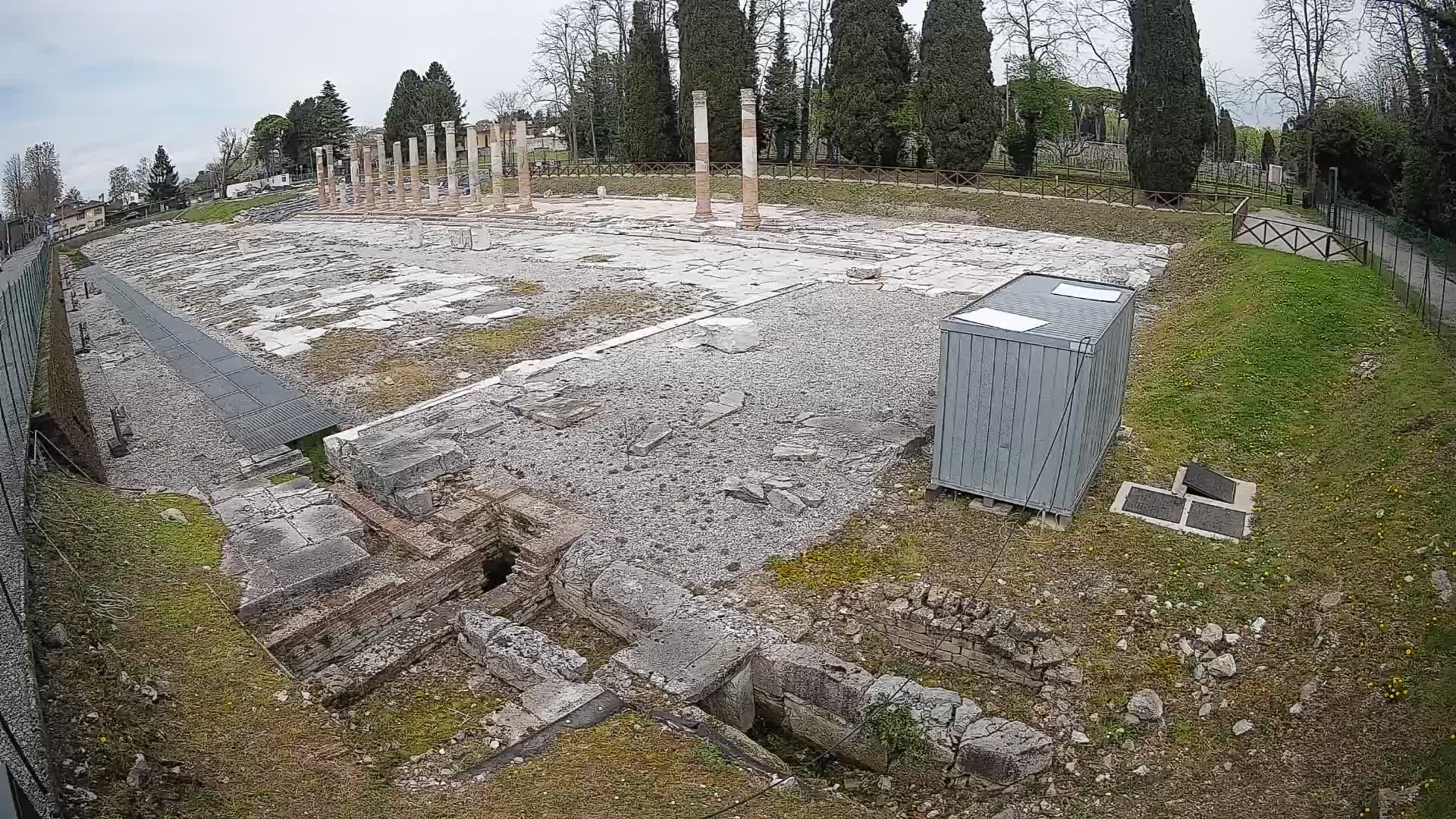 Webcam Foro Romano di Aquileia – Live View of the Ancient Roman Forum