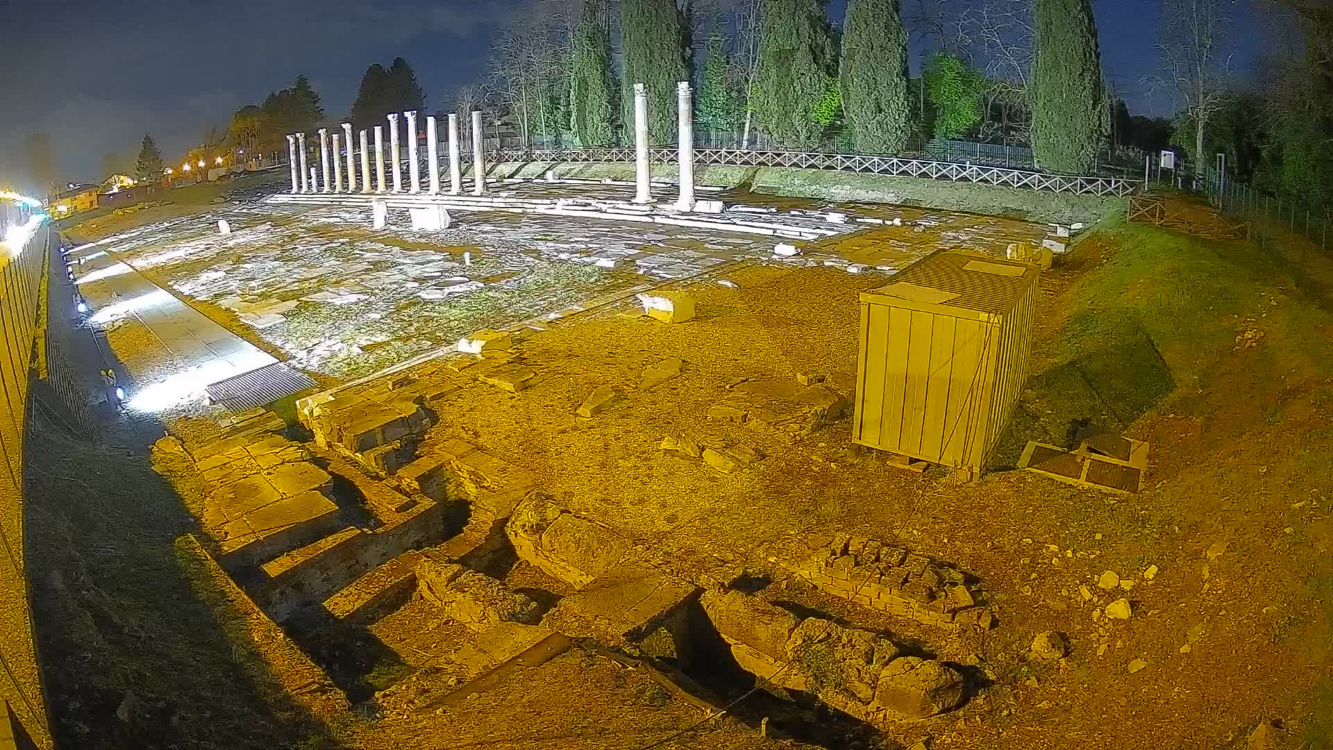 Webcam Foro Romano di Aquileia – Live View of the Ancient Roman Forum