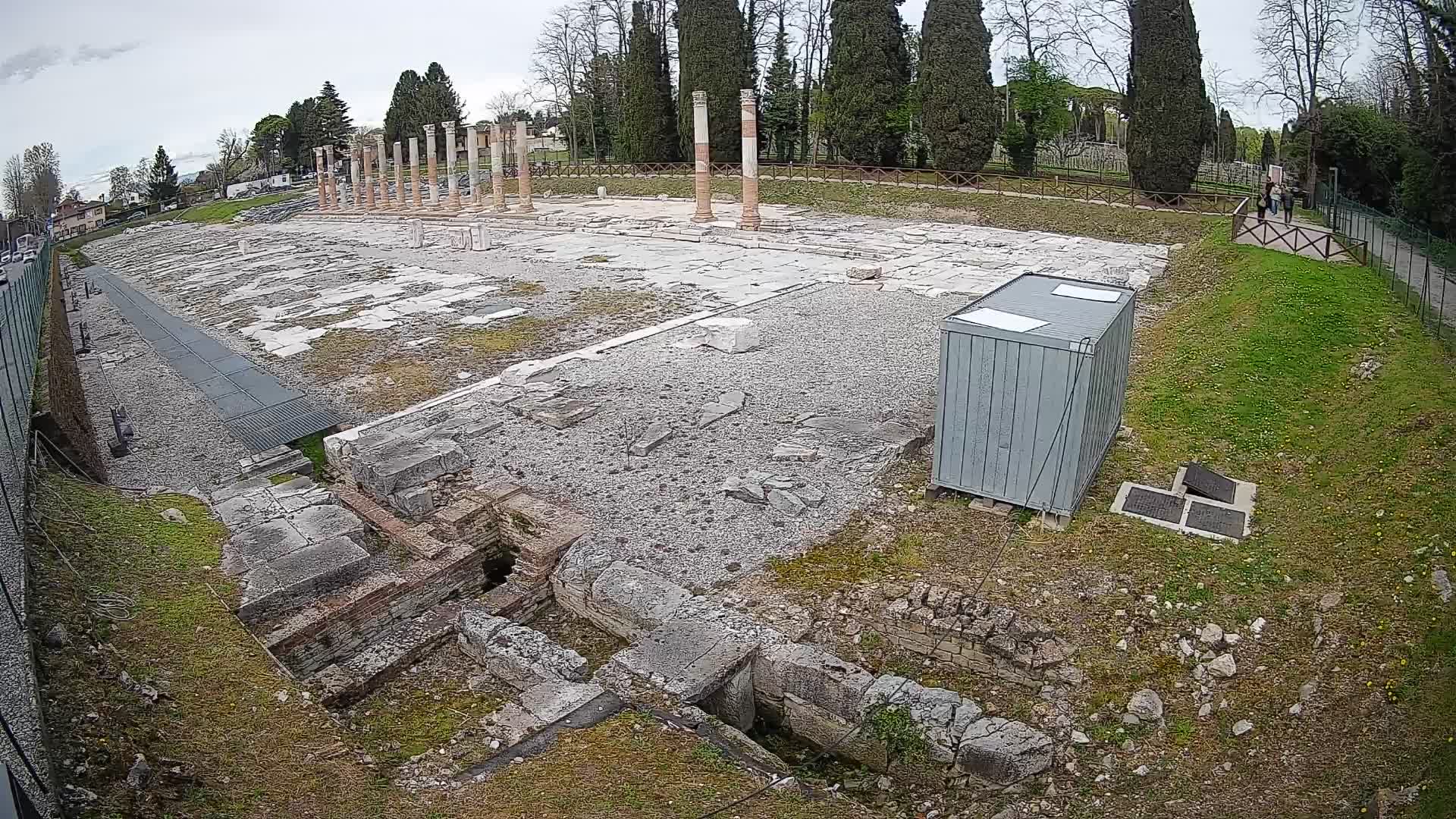 Webcam Forum Romanum von Aquileia – Liveblick auf das antike Zentrum