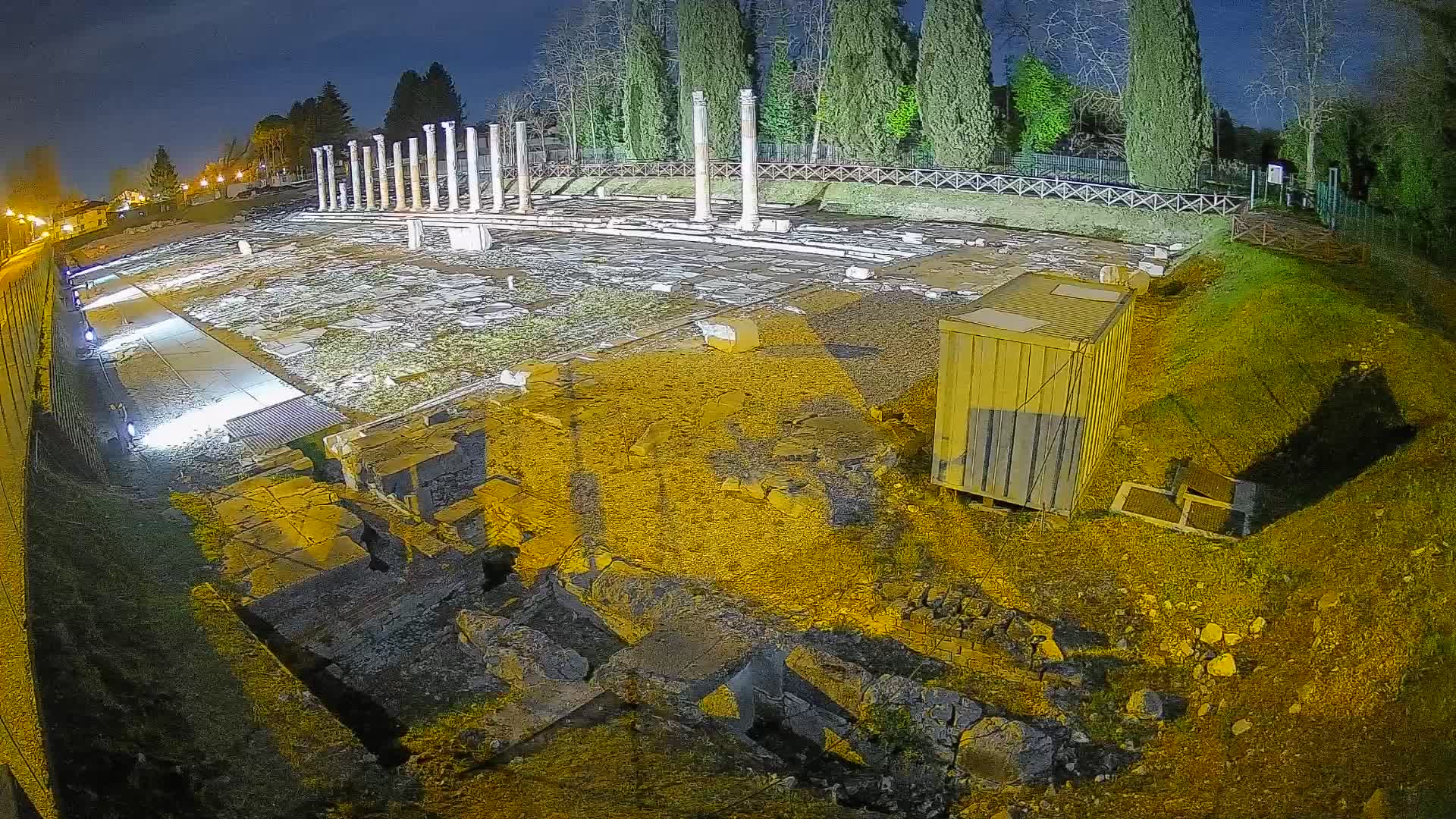 Webcam Foro Romano di Aquileia – Live View of the Ancient Roman Forum