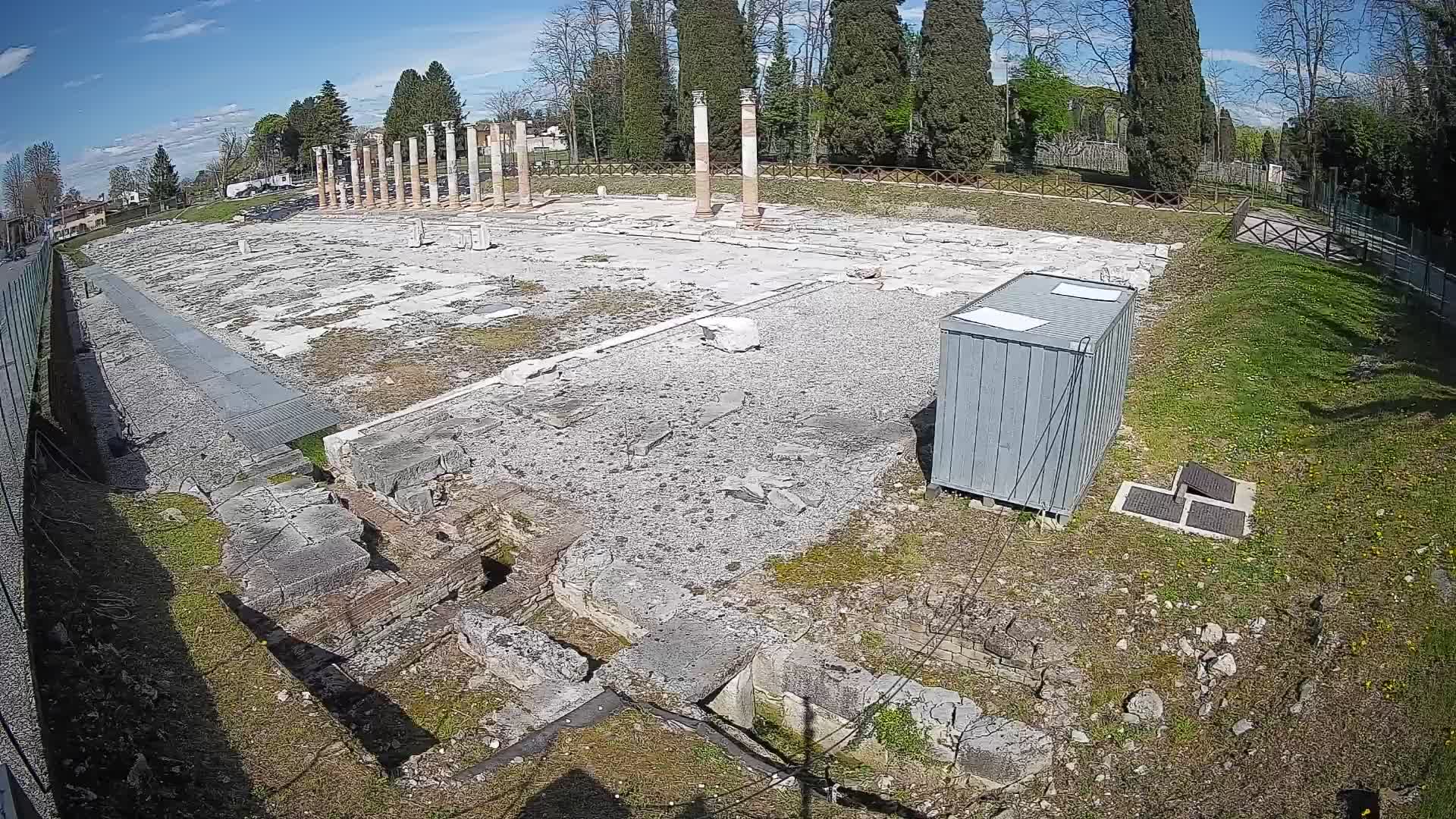 Web kamera Forum Akvileje – Pogled uživo na rimski forum