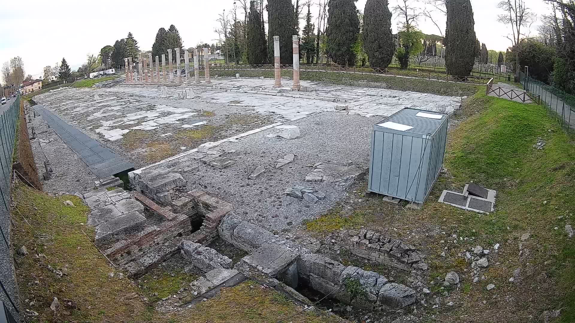 Webcam Foro Romano di Aquileia – Live View of the Ancient Roman Forum