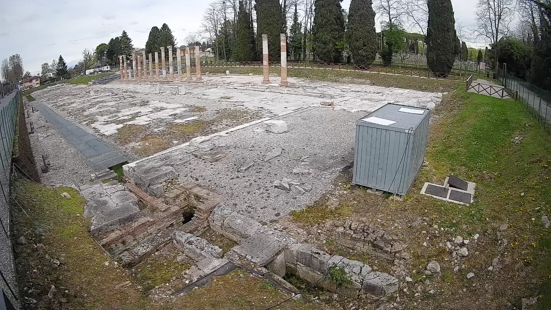 Webcam Foro Romano di Aquileia – Live View of the Ancient Roman Forum