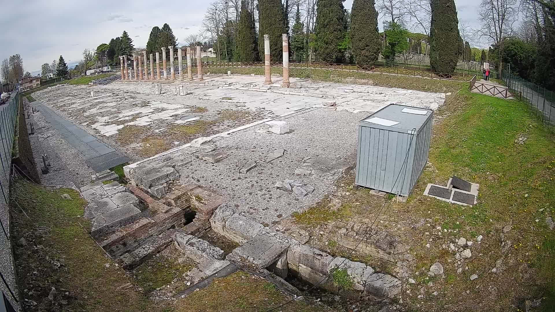 Webcam Forum Romanum von Aquileia – Liveblick auf das antike Zentrum