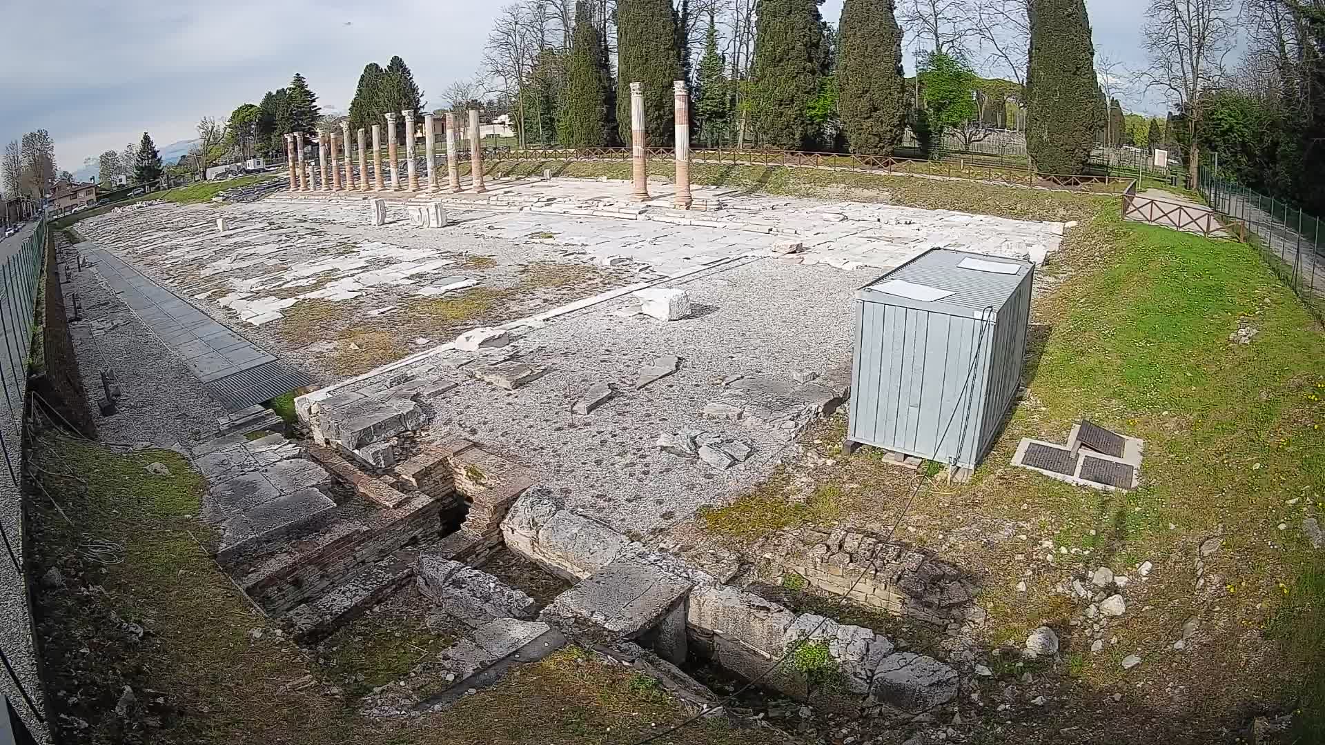 Web kamera Forum Akvileje – Pogled uživo na rimski forum